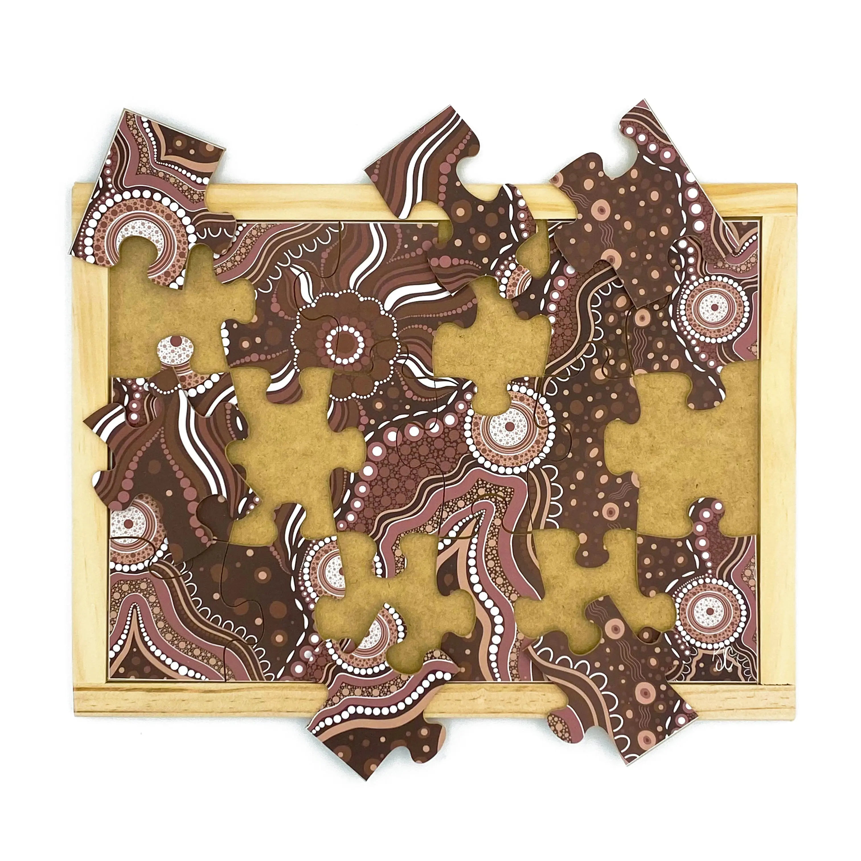 Aboriginal Art Bush Dreaming Puzzle - Image 2