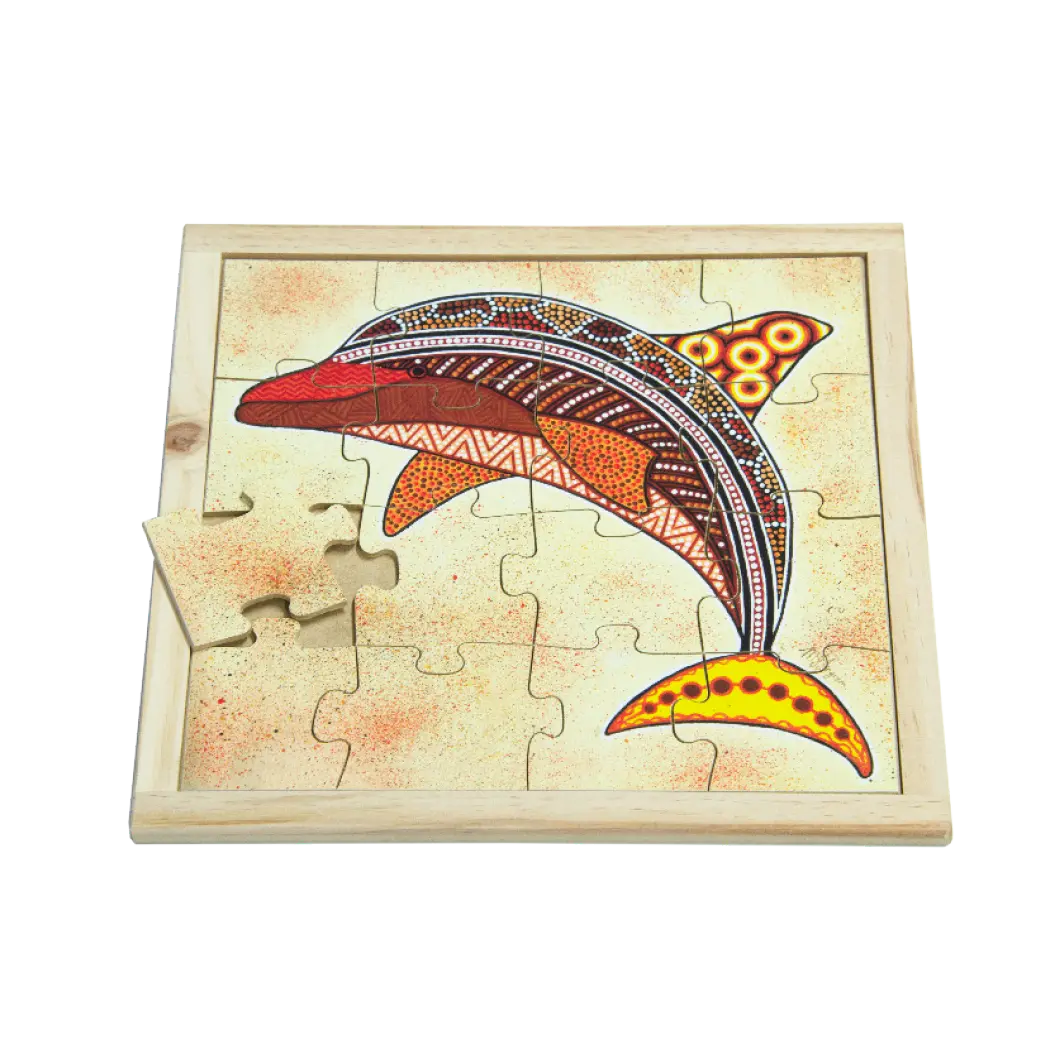 Aboriginal Dolphin Square Puzzle