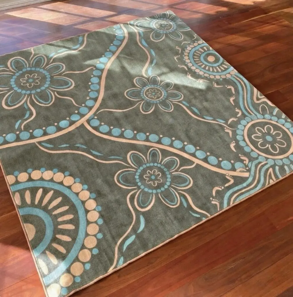 Aboriginal Eucalyptus Rug - Image 5