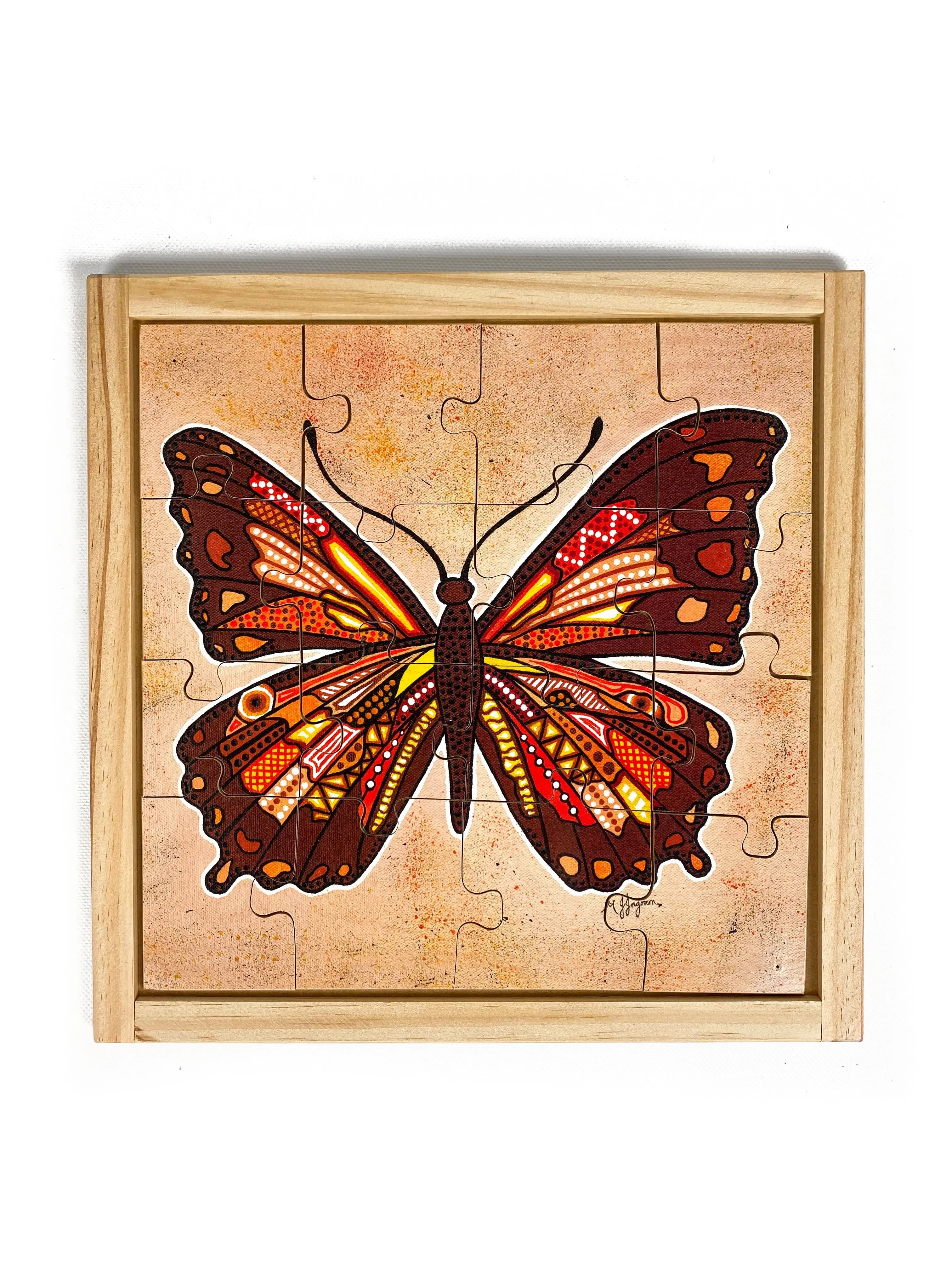 Aboriginal Insect Square Puzzles with FREE Posters - Image 2