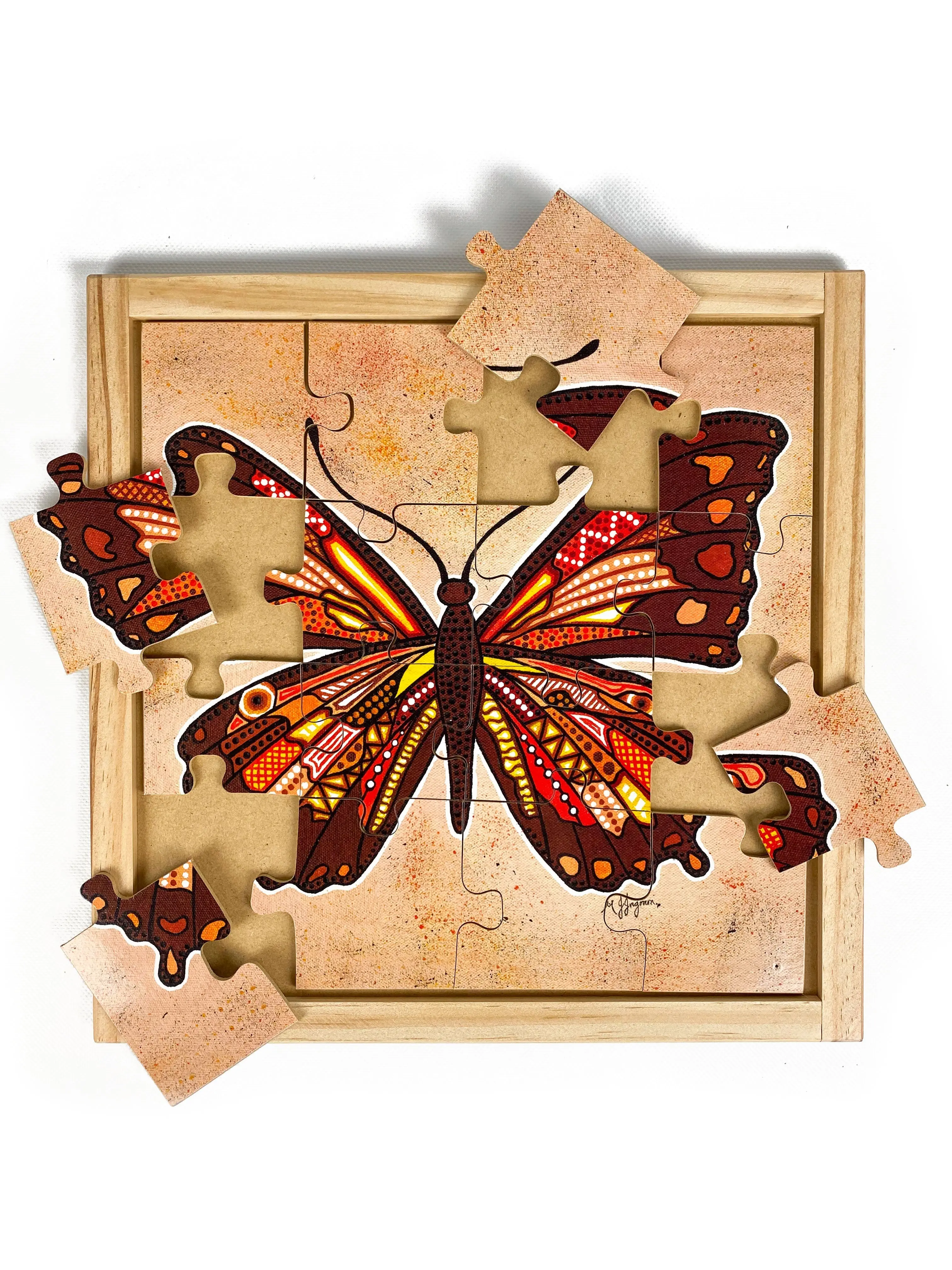 Aboriginal Insect Square Puzzles with FREE Posters - Image 3