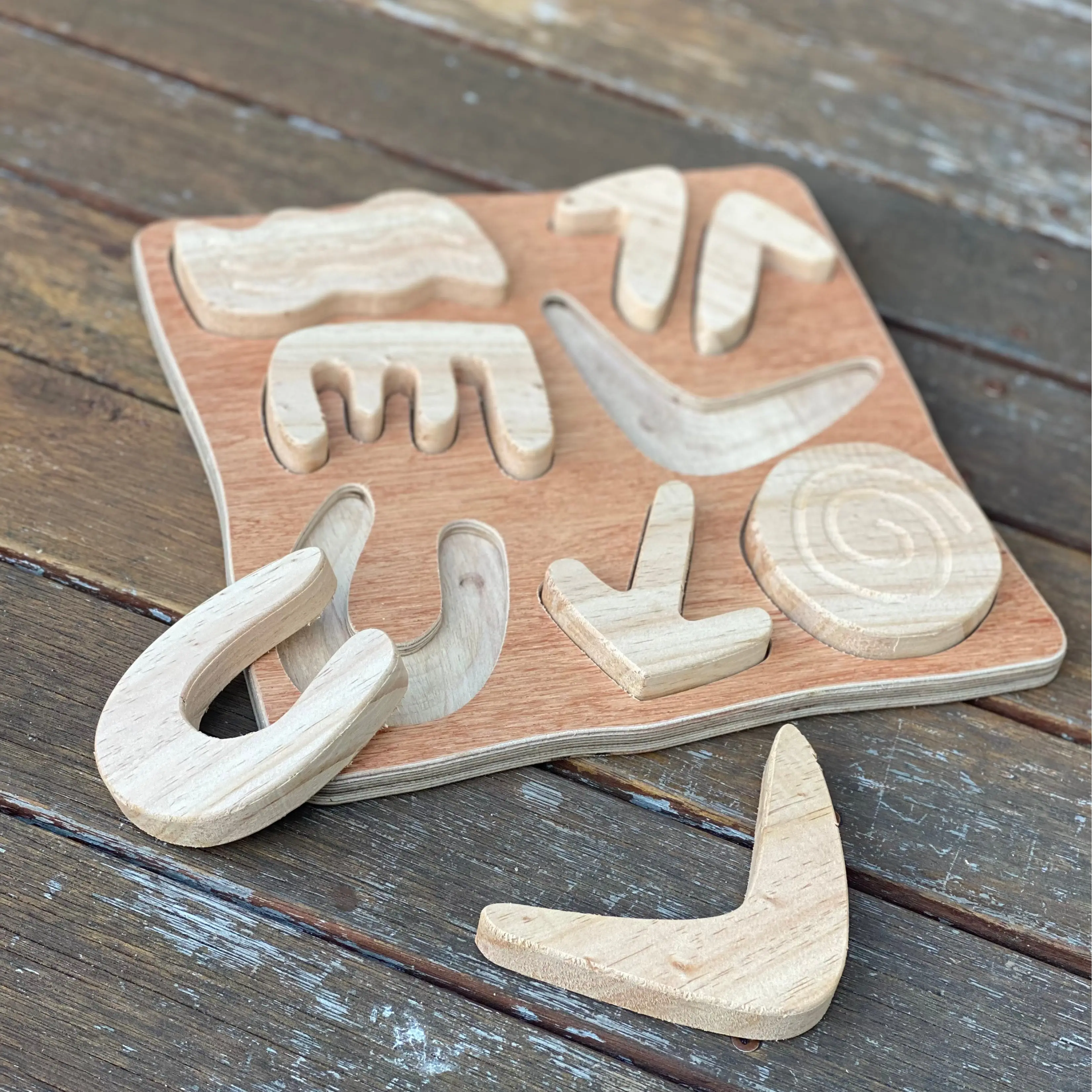 Aboriginal Symbols Toddler Puzzle - Image 3