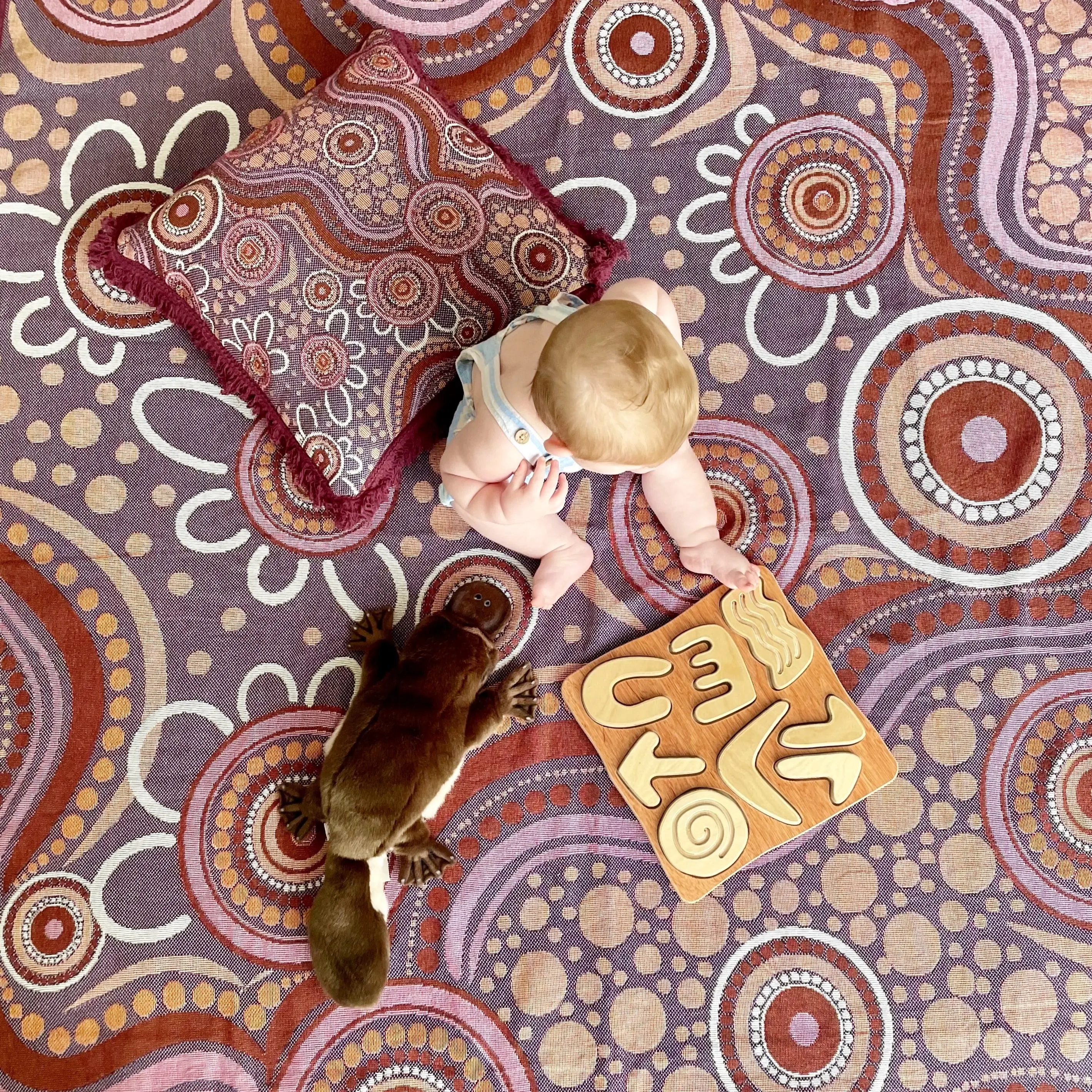 Aboriginal Symbols Toddler Puzzle - Image 6
