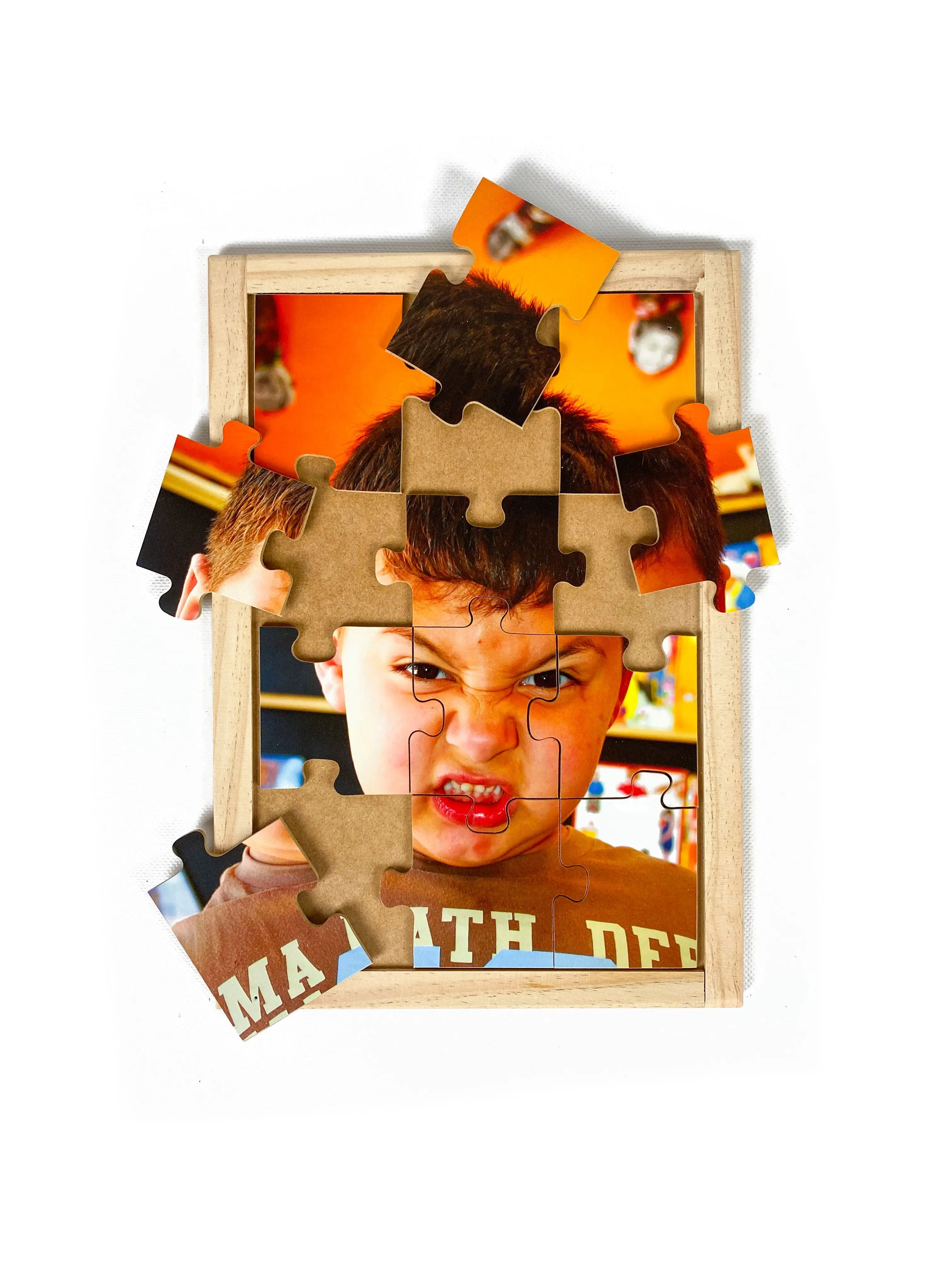 Angry Boy Puzzle - Image 2