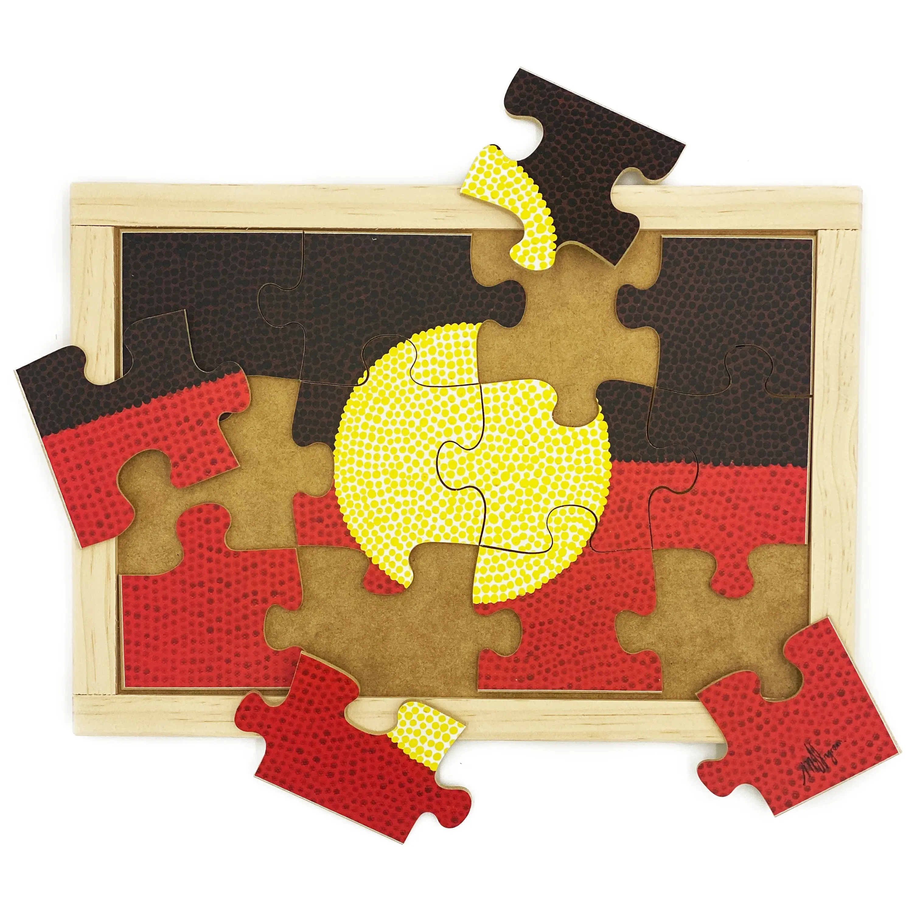 Australian Indigenous Flag Puzzles - Image 4