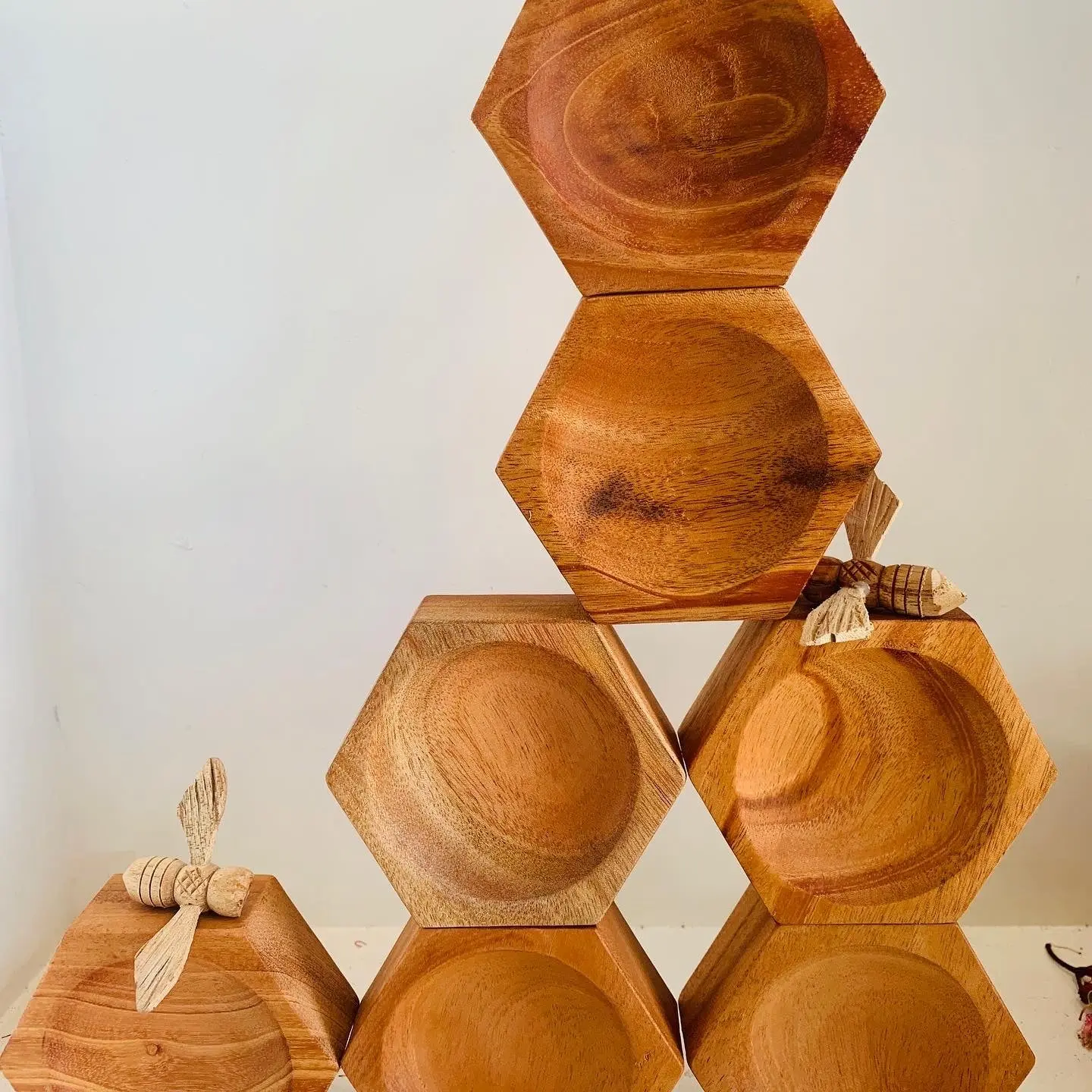 Beehive Bowl Plates Set of 7 - Image 2