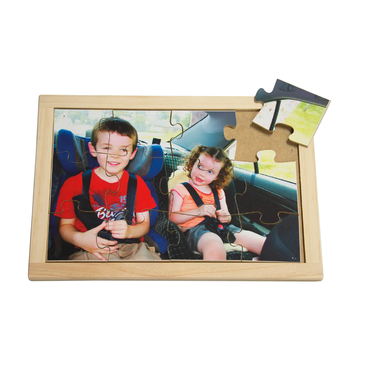 Booster Seat Belt Road Safety Puzzle