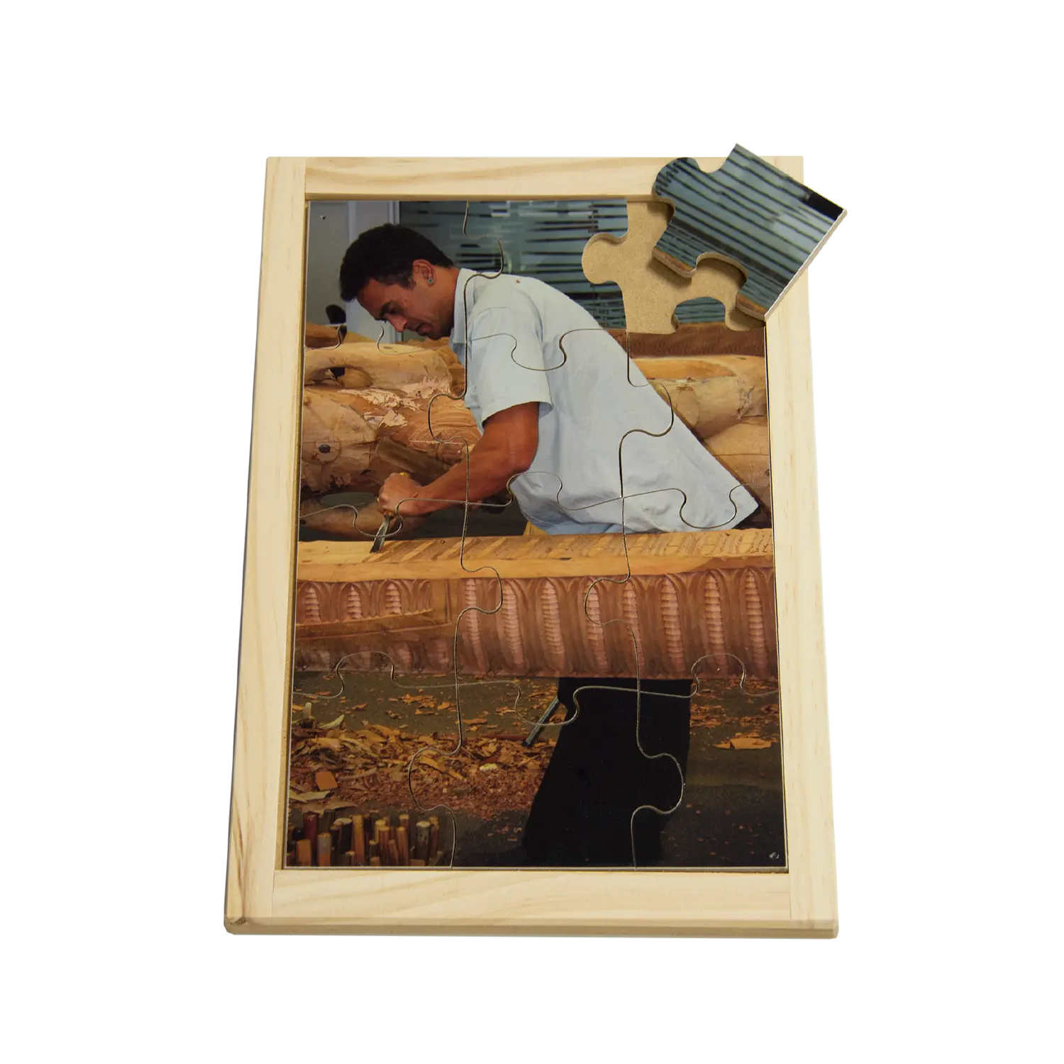 Brazilian Wood Carver Puzzle