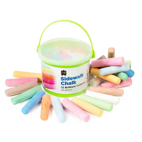 Chalk-Sidewalk Bucket of 24