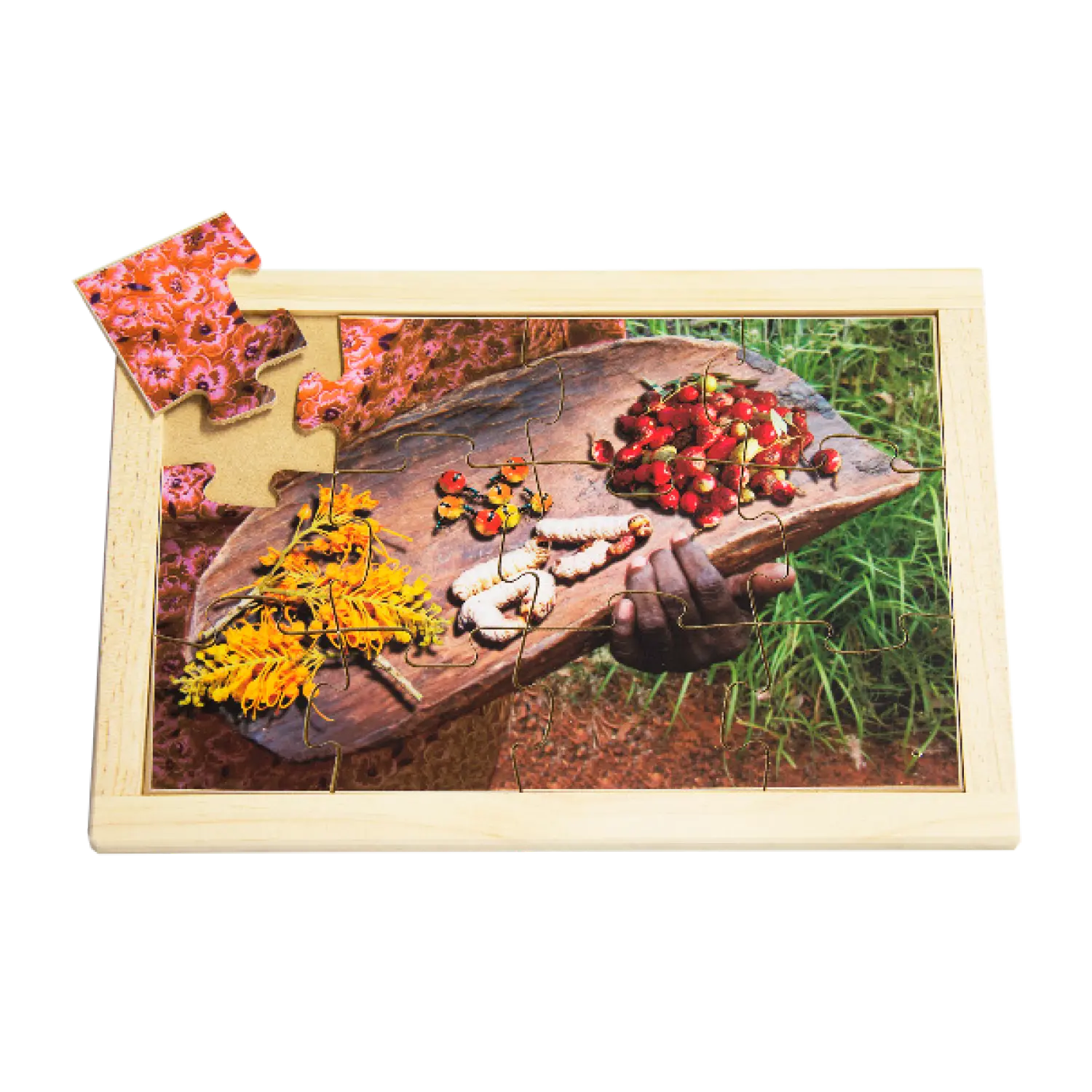 Collecting Bush Tucker Puzzle