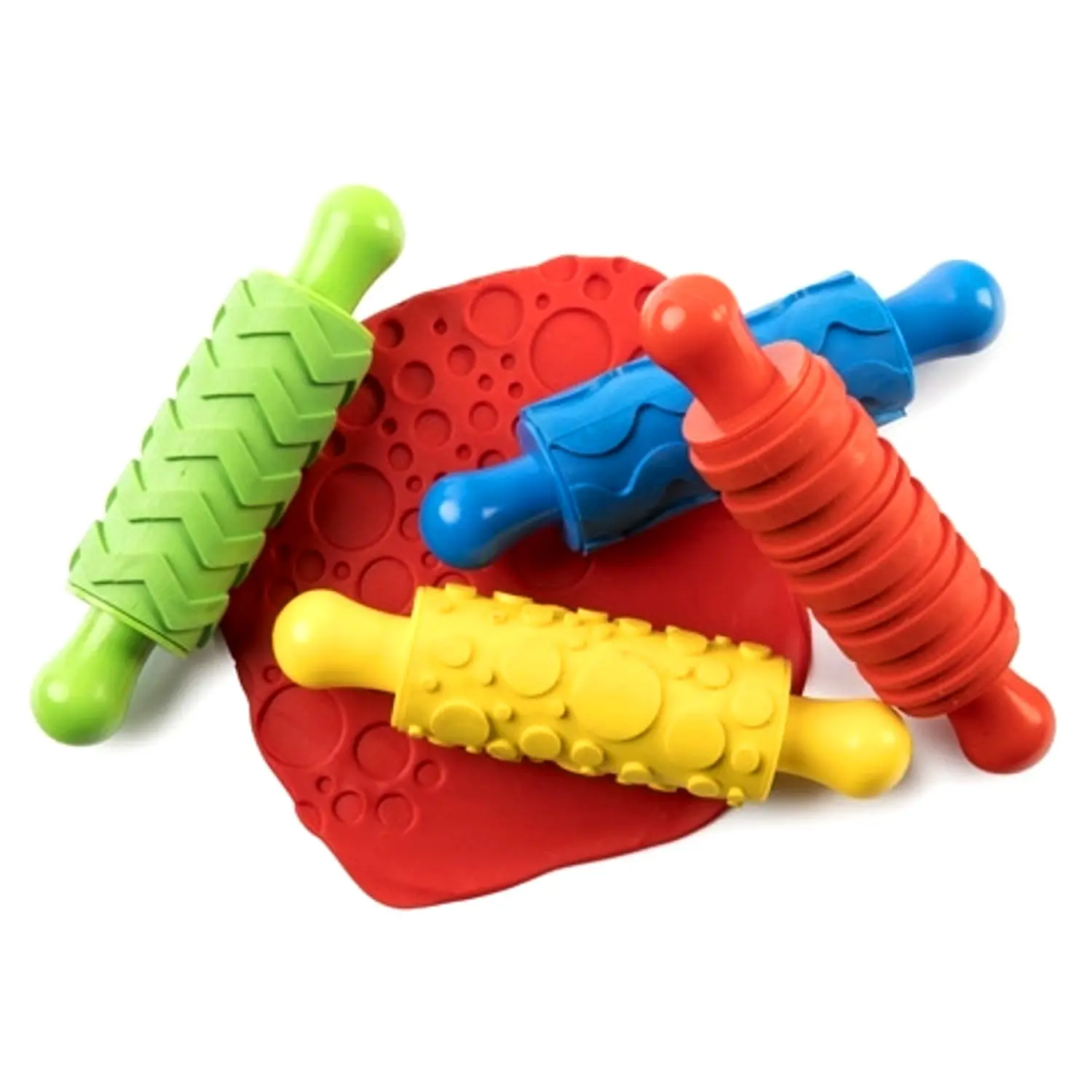 Rubber Patterned Rolling Pins