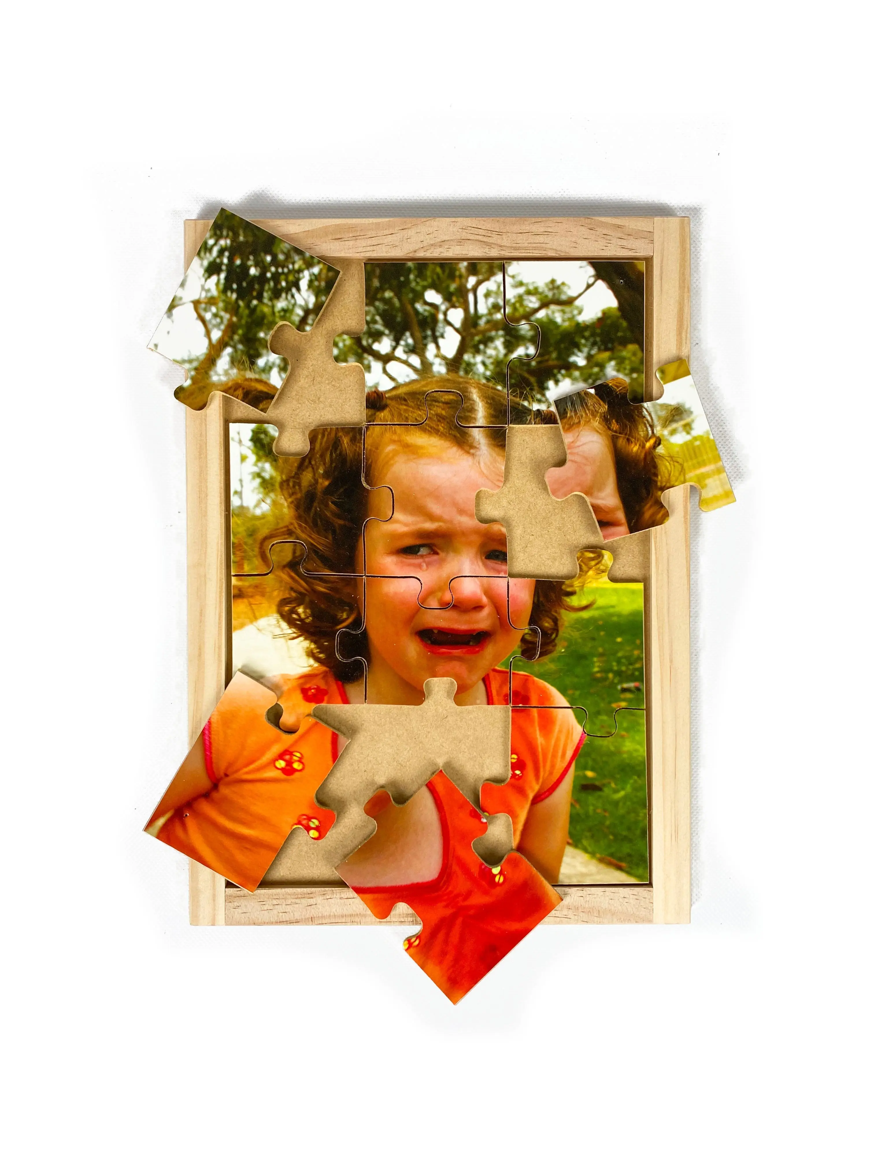 Crying Girl Puzzle - Image 2