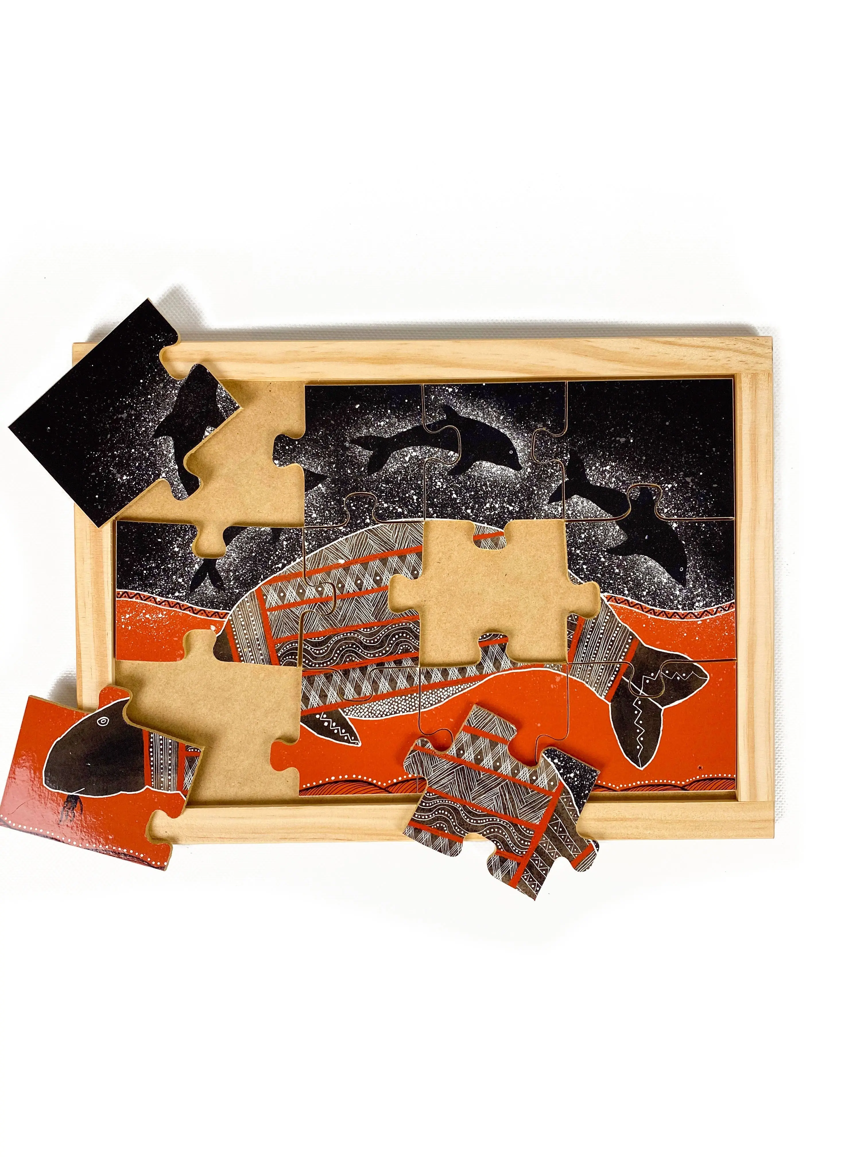 Dugong and Dolphins Puzzle - Image 2