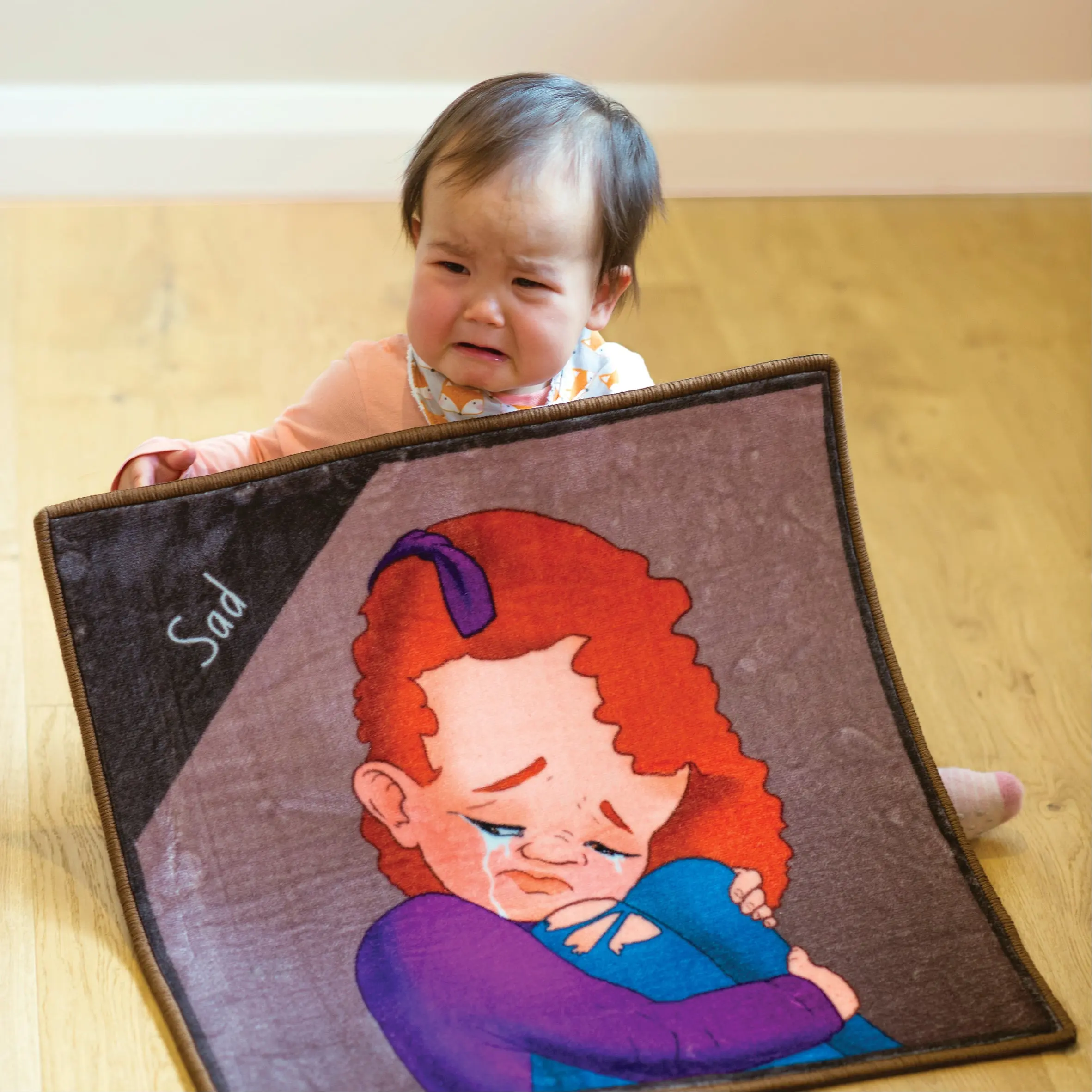 Emotions Faces Rug Squares - Image 3