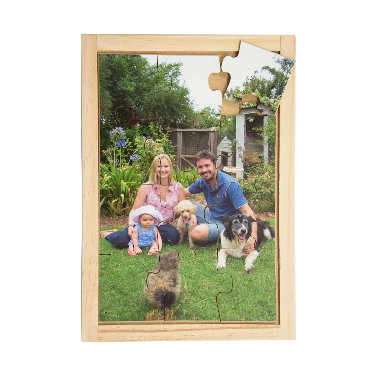 Family with Pets Puzzle