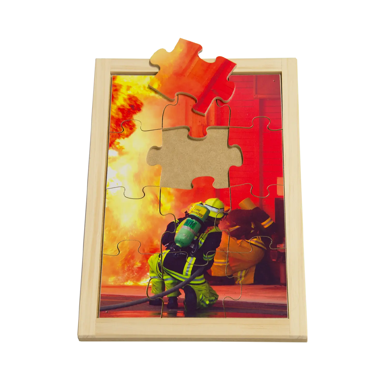 Fire Fighters in Action Puzzle