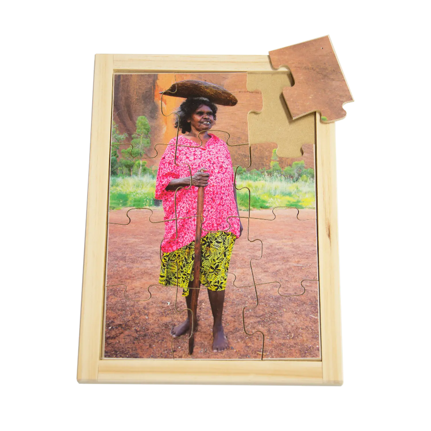 Gathering Lady Puzzle