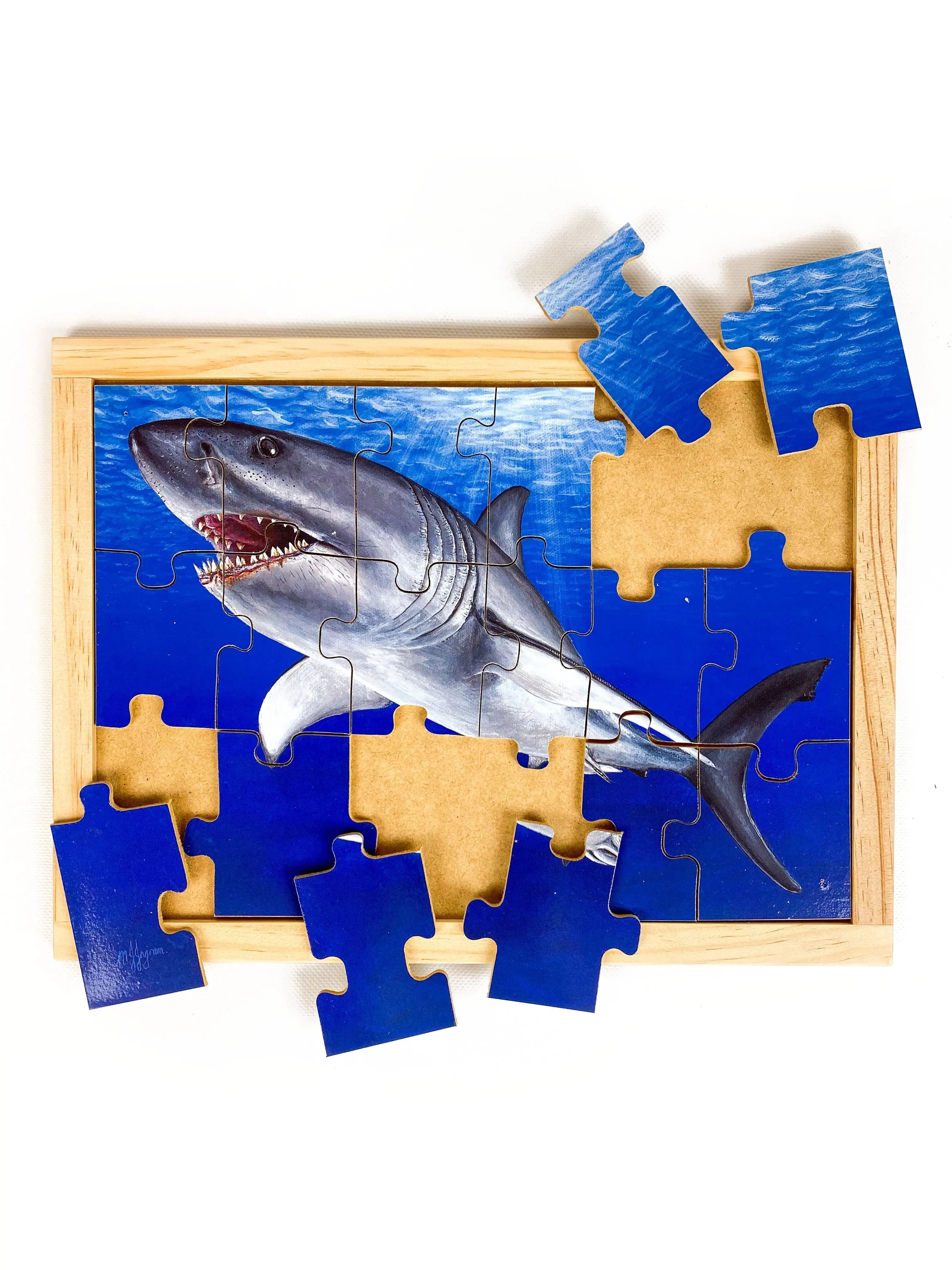 Great White Shark Puzzle - Image 2