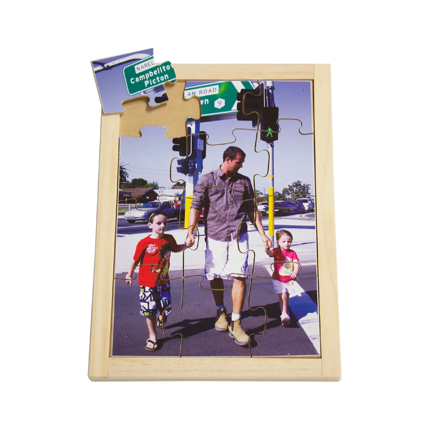 Green for Go Road Safety Puzzle