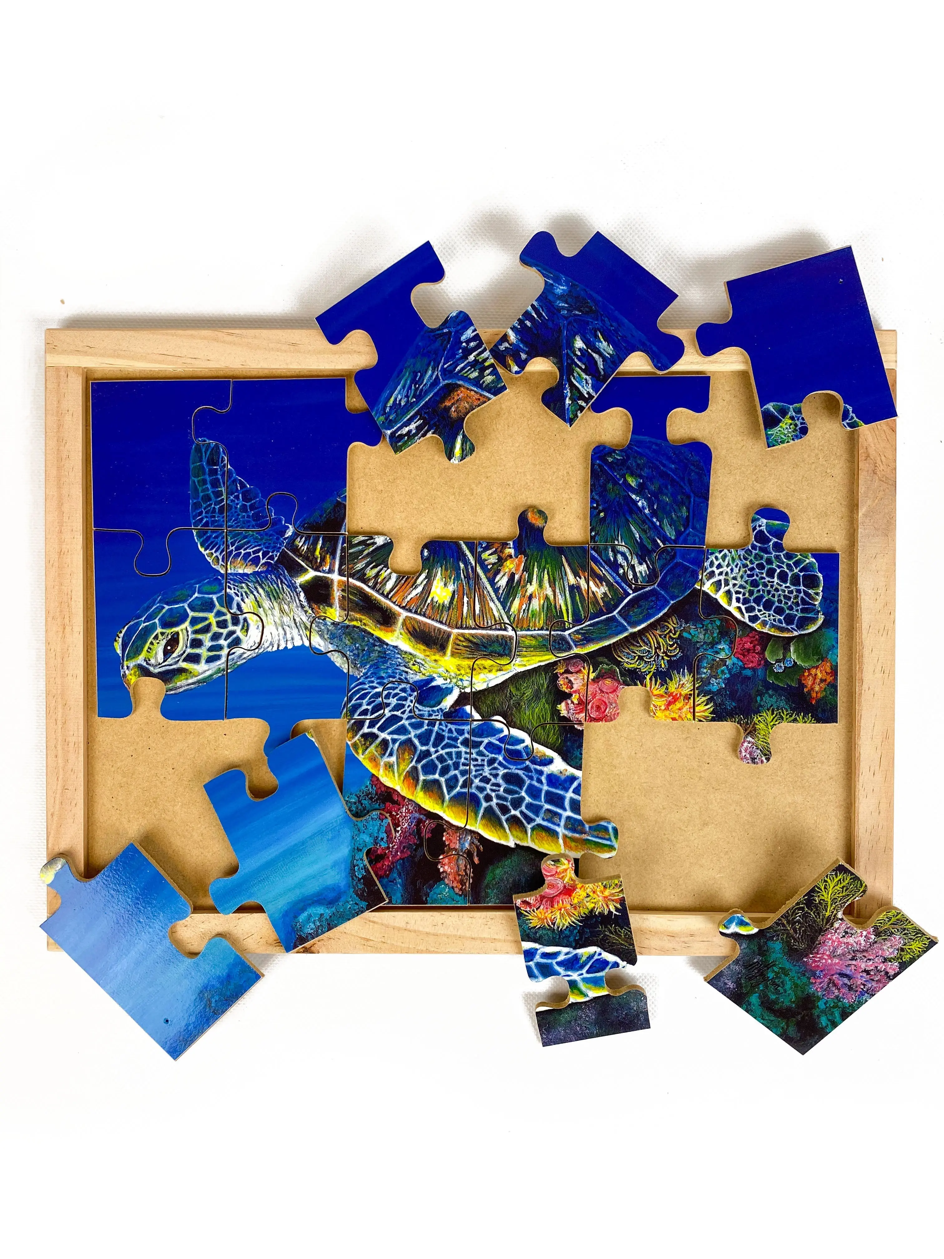 Green Sea Turtle Puzzle - Image 2
