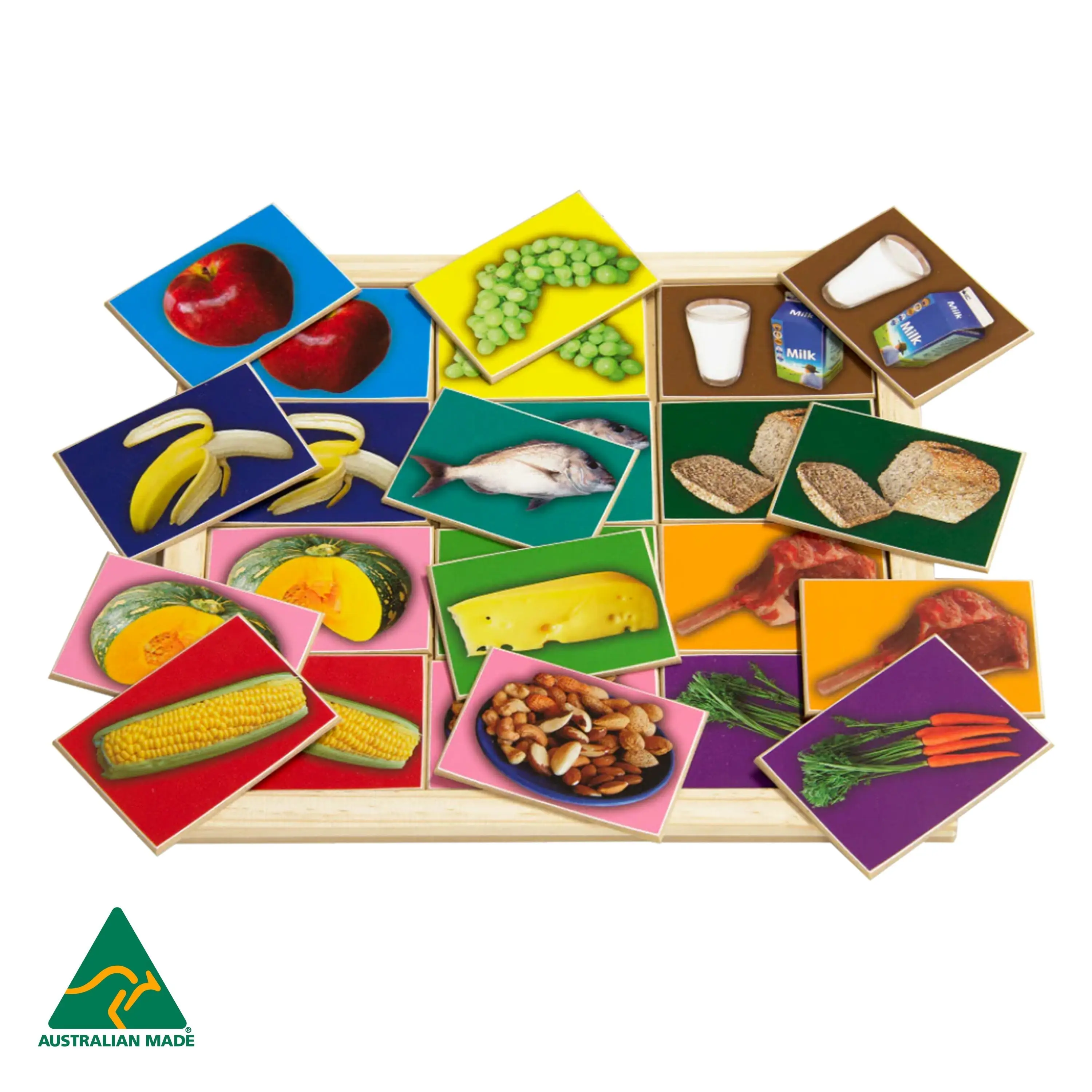 Healthy Food Large Memory Game