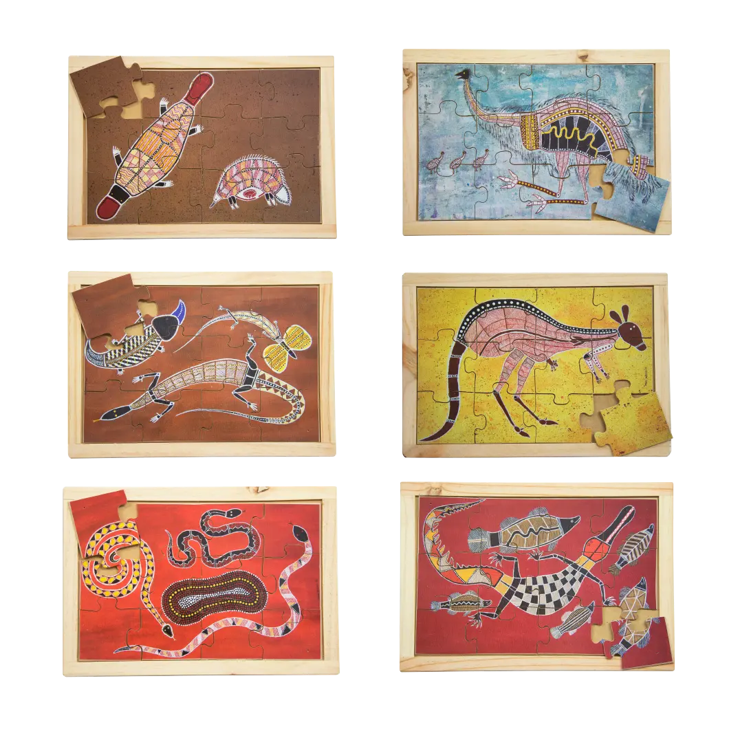Billabong Puzzle Set with FREE Posters
