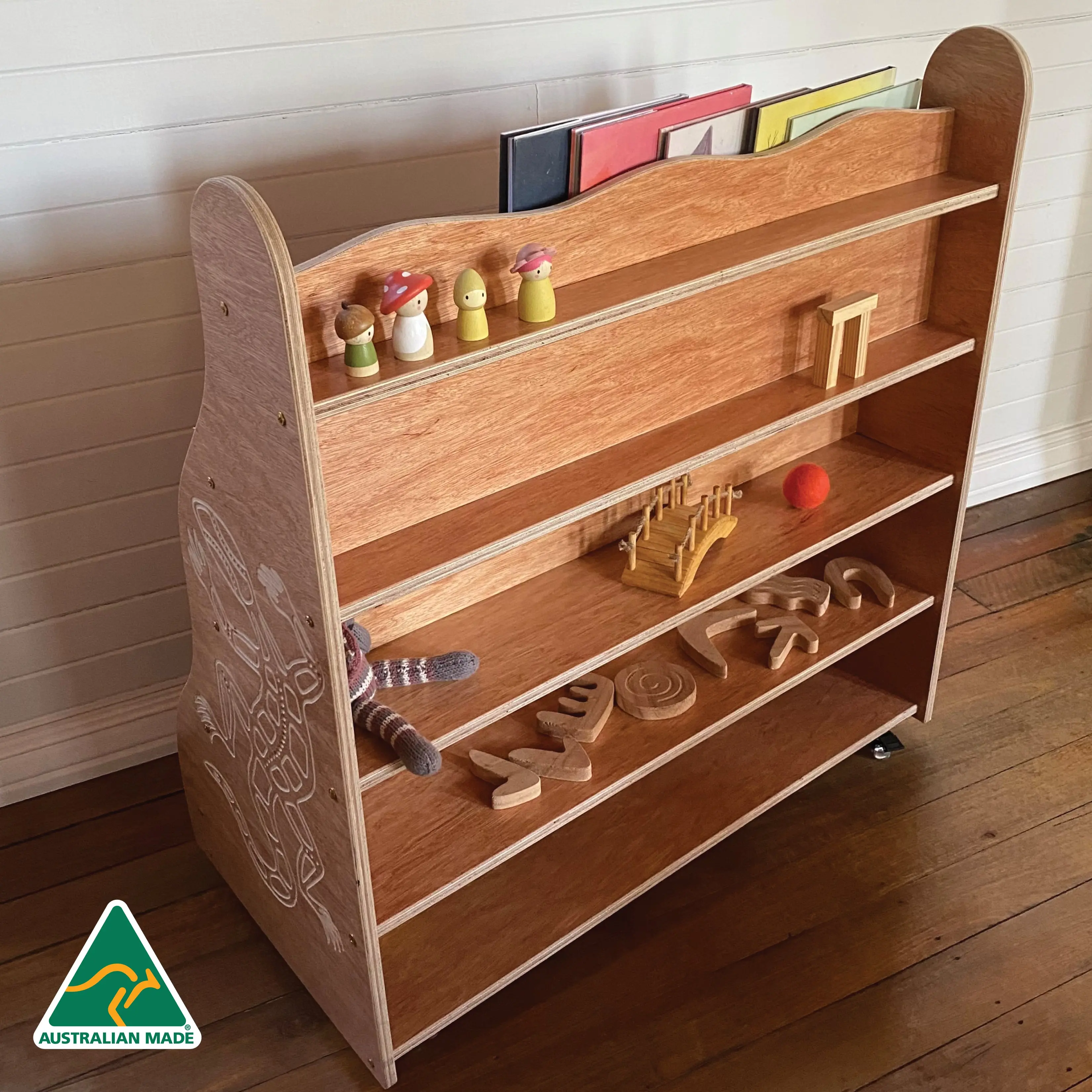 Indigenous Goanna Book Shelf - Image 6