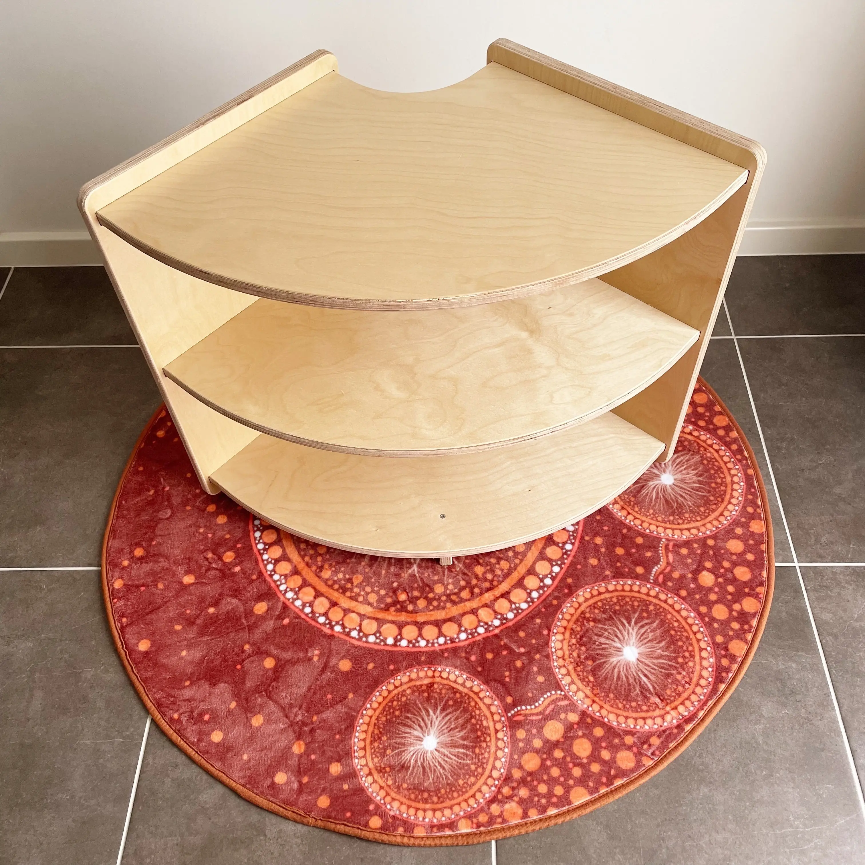 Indigenous Turtle Shelf Curved 60cm - Image 12