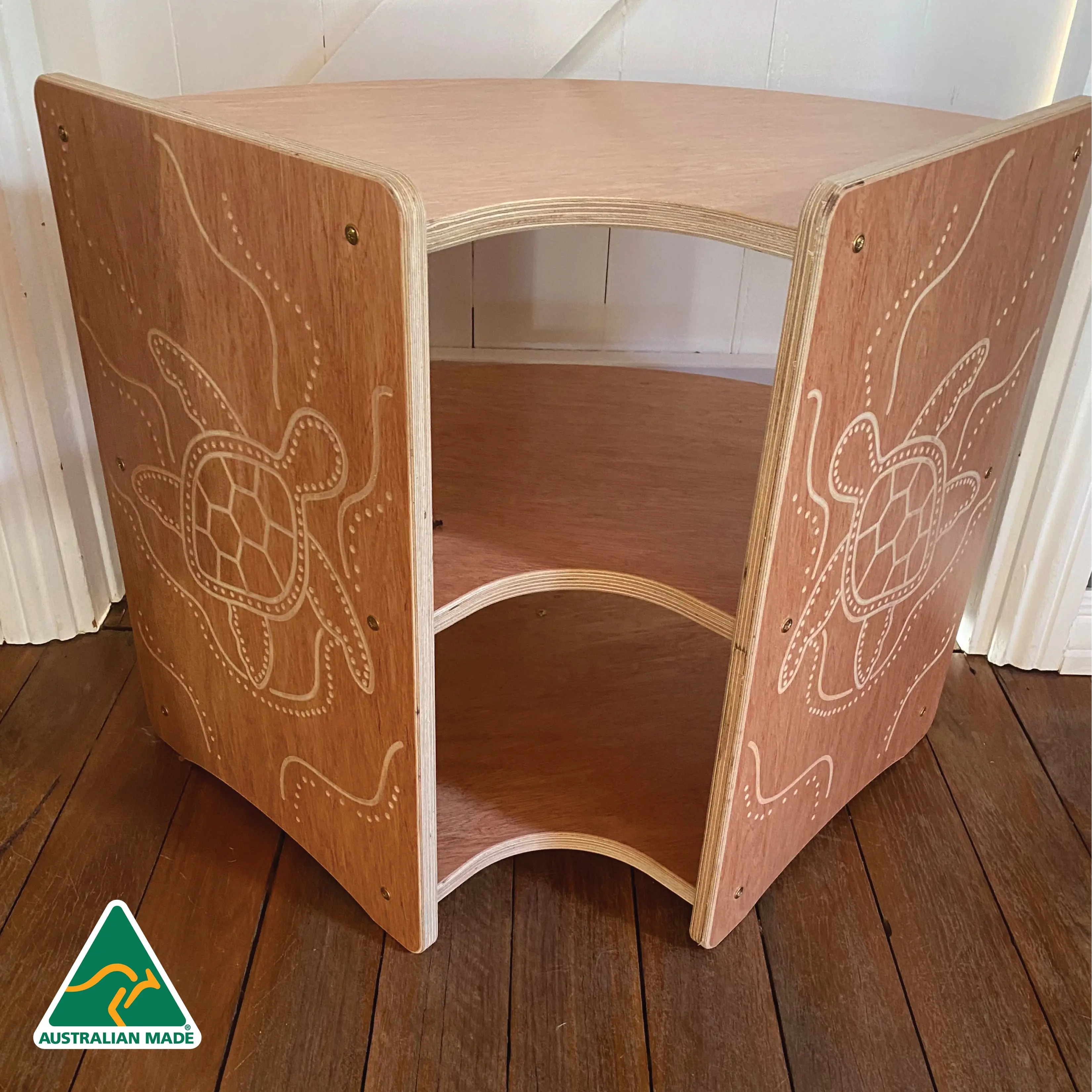 Indigenous Turtle Shelf Curved 60cm - Image 7