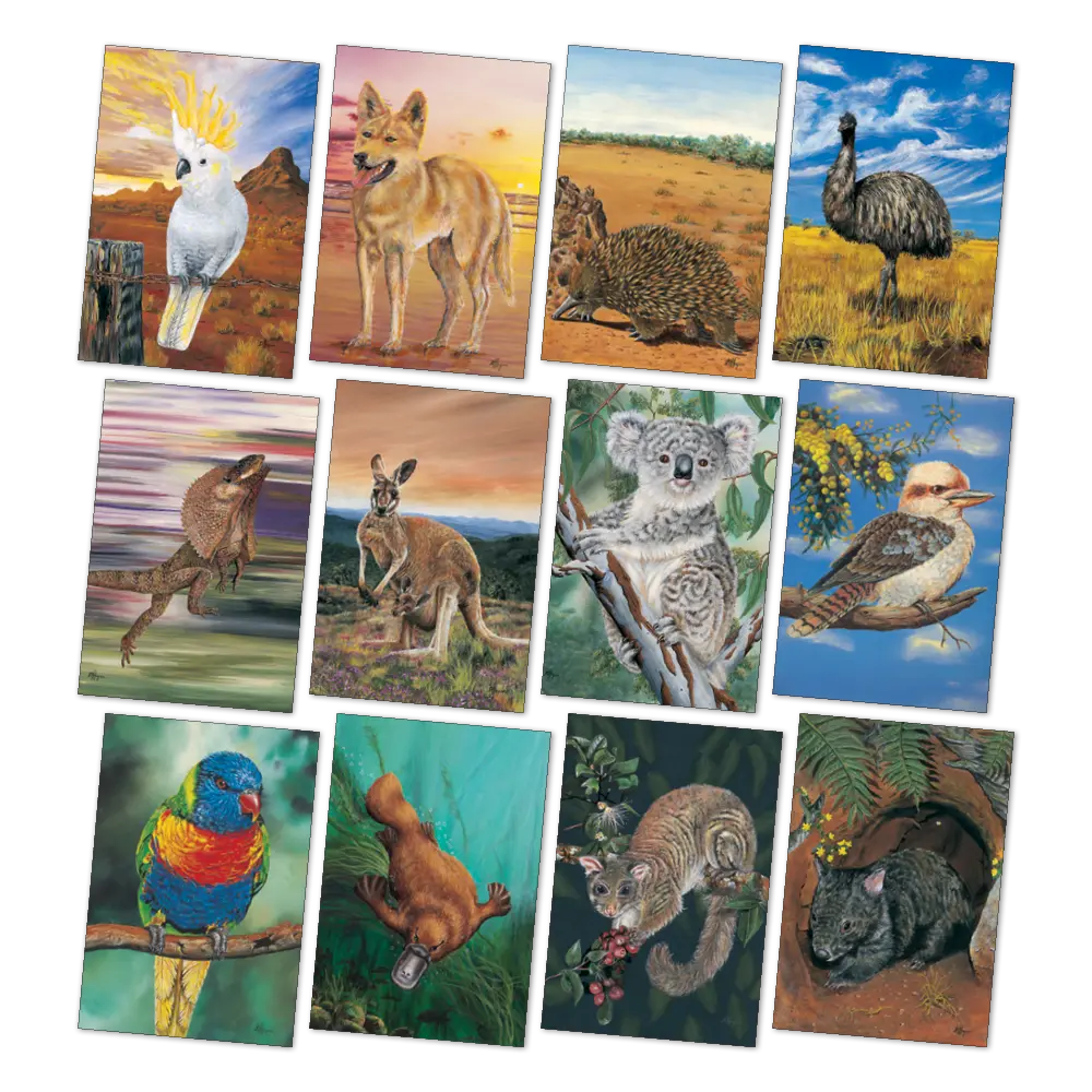 Large Australian Animals Poster Pack - Image 2