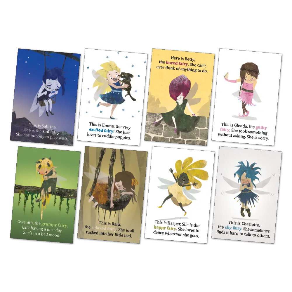 Large Emotional Fairies Poster Pack