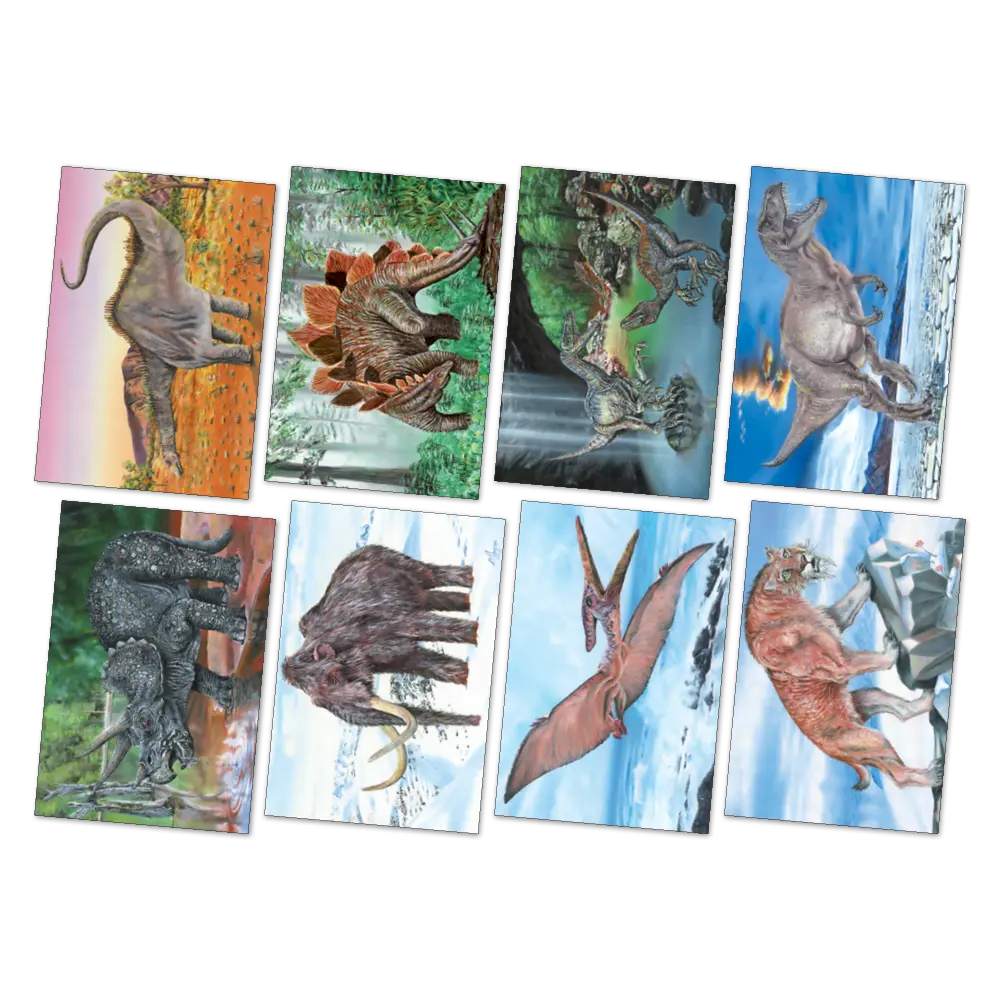 Large Prehistoric Animals Poster Pack - Image 2