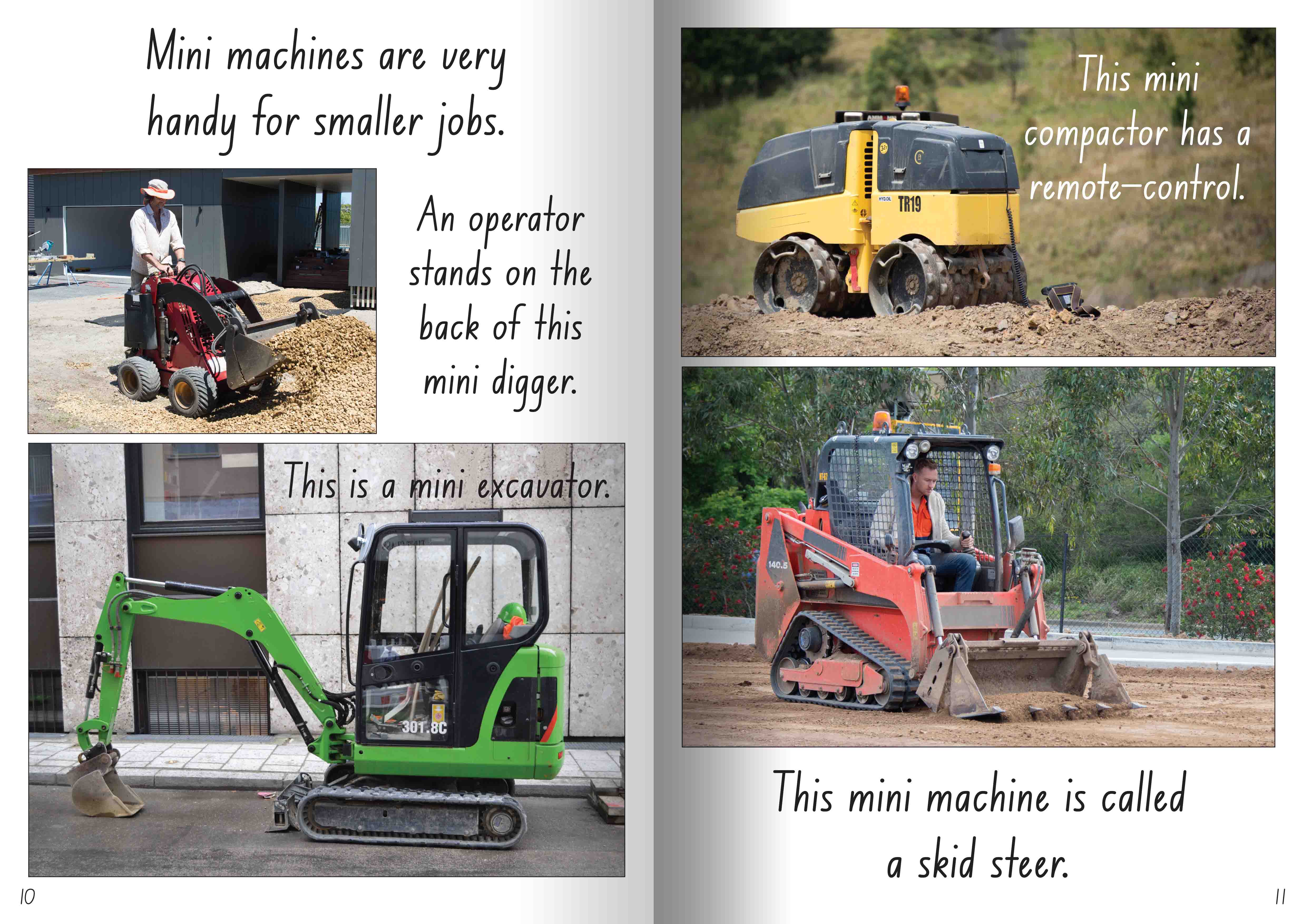 Let's Learn about Diggers and Dozers Big Book - Image 3