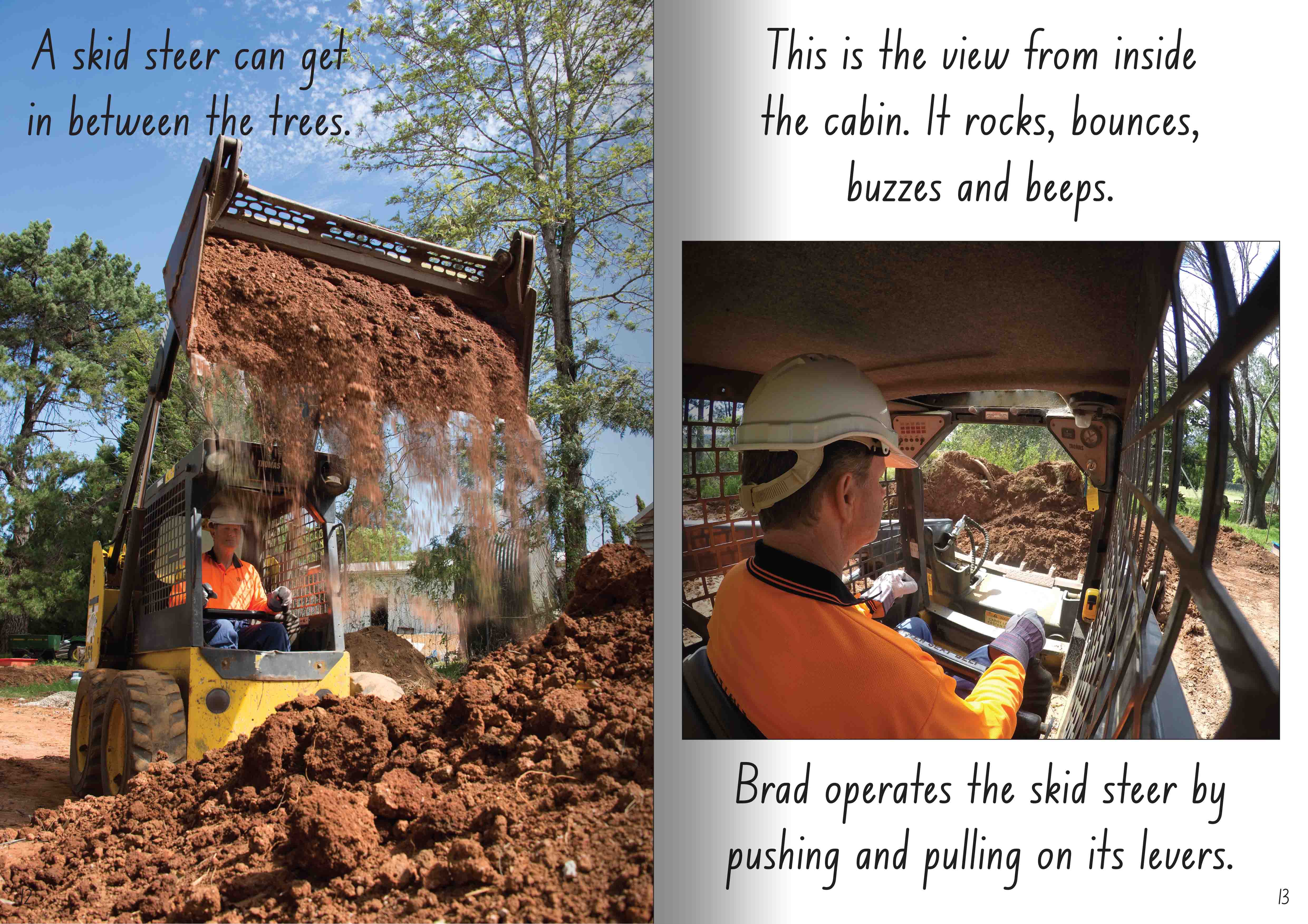 Let's Learn about Diggers and Dozers Big Book - Image 4