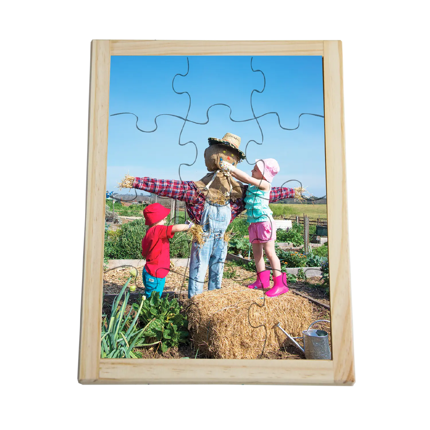 Making a Scarecrow Puzzle