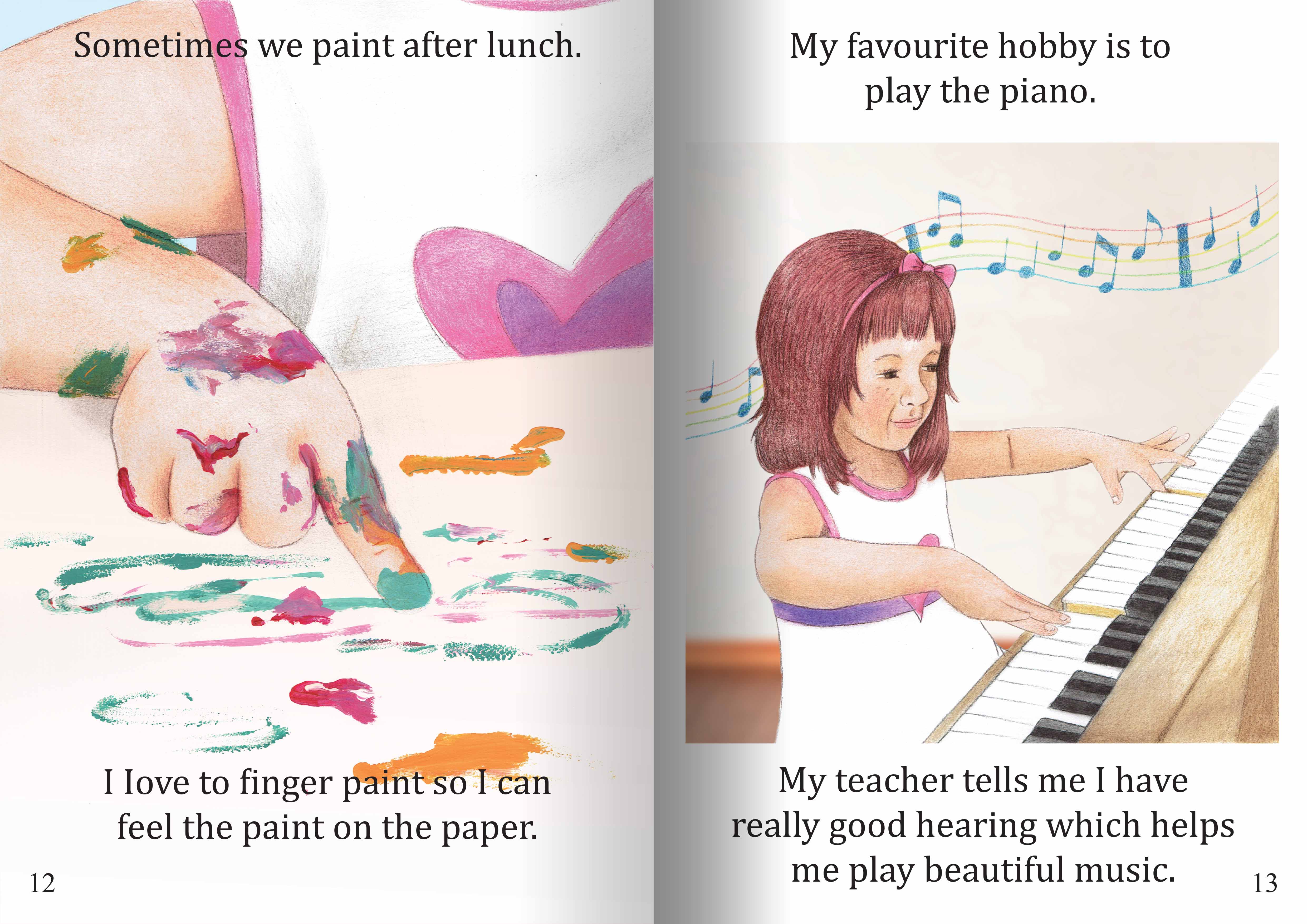 My name is Alice and i am blind Big Book (with FREE embossed braille alphabet poster) - Image 3