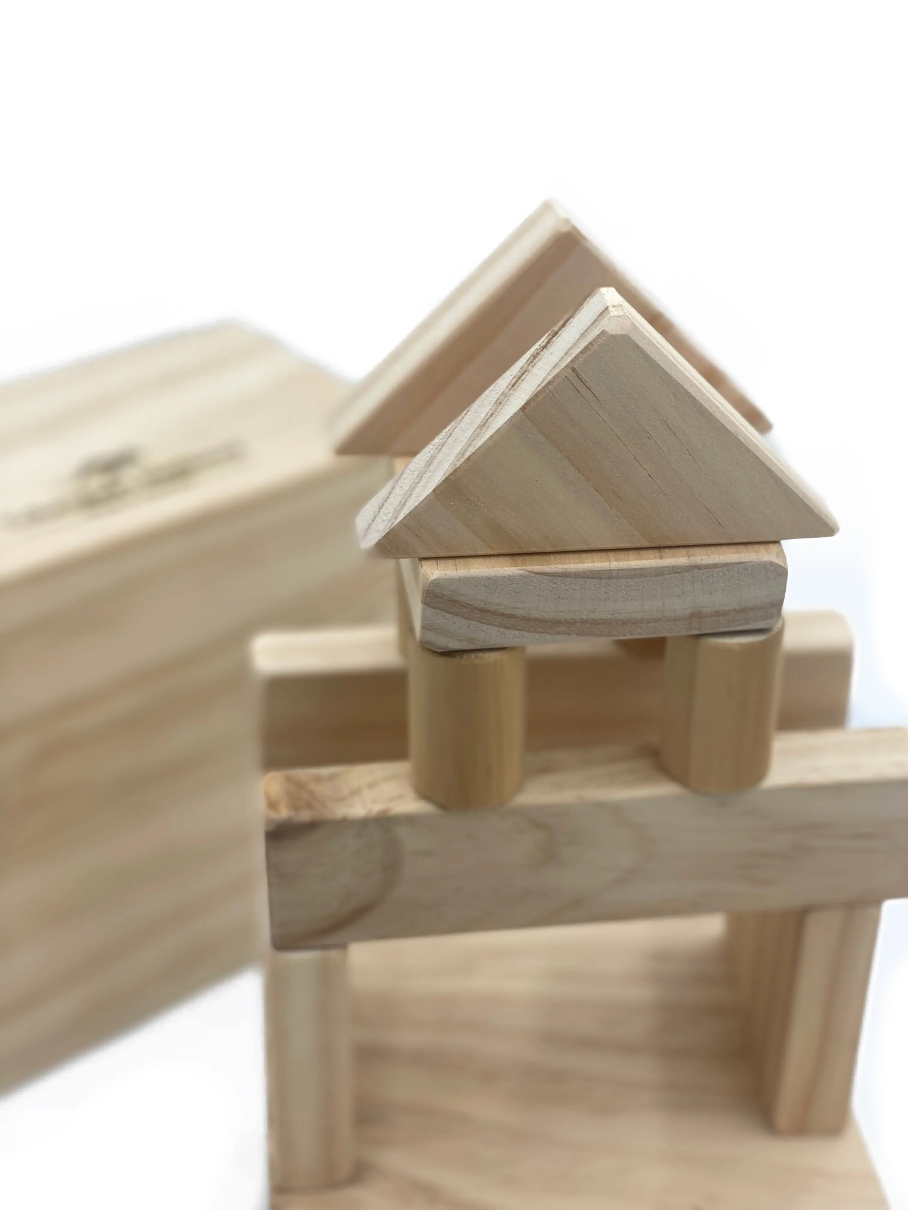 Natural blocks in a box - Image 3