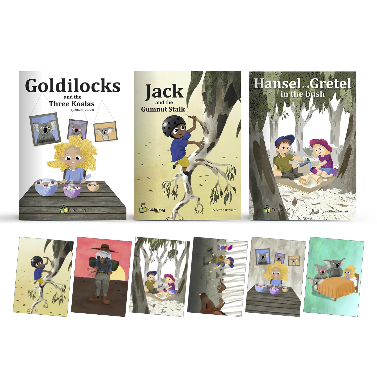 Outback Fairy Tale Big Book Set of 3 - With 6 FREE 'Outback Tales' Posters