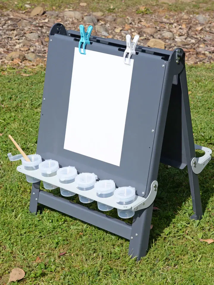 Outdoor Double-Sided Painting Easel for Toddlers