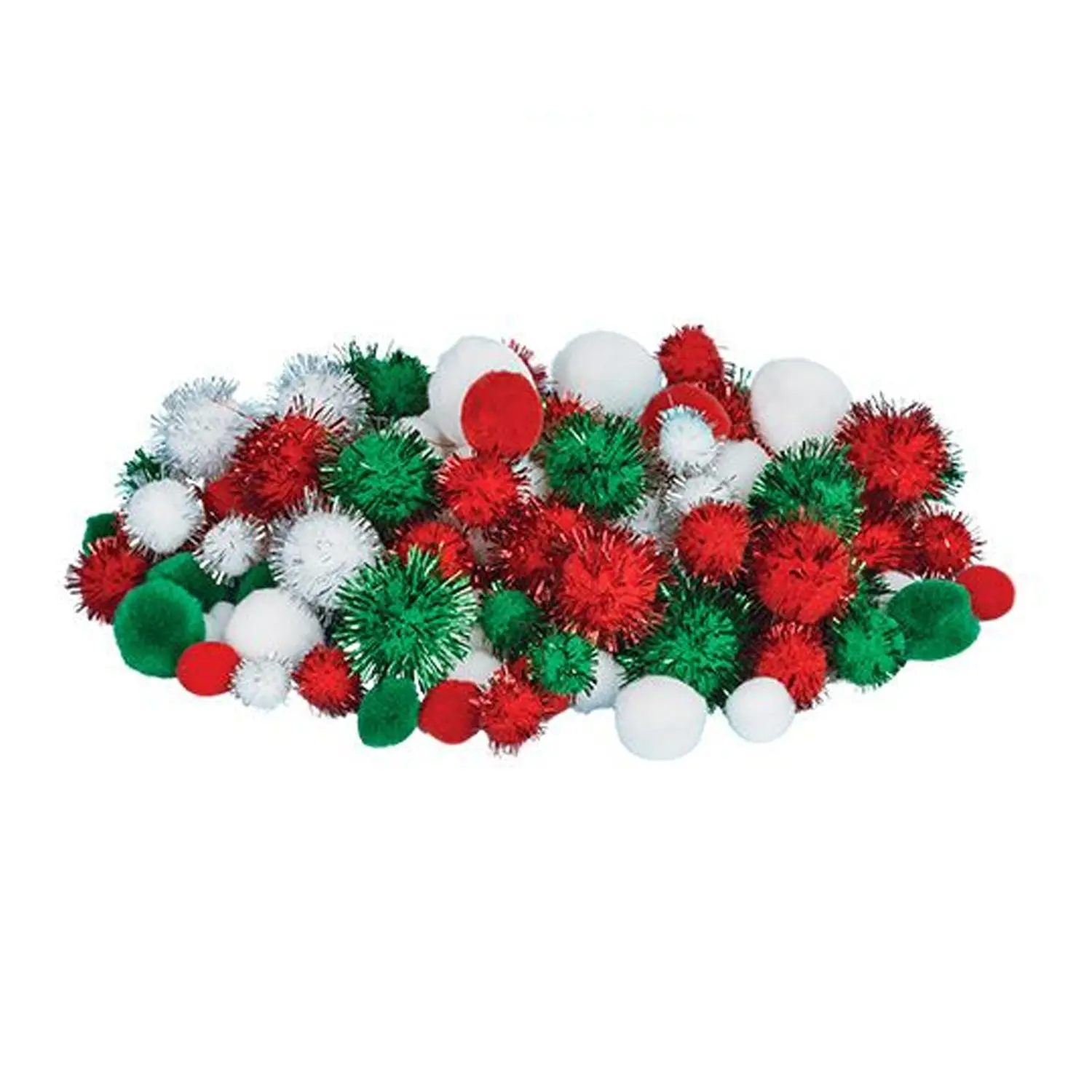 Pom Poms Christmas Asst 300's - Image 2