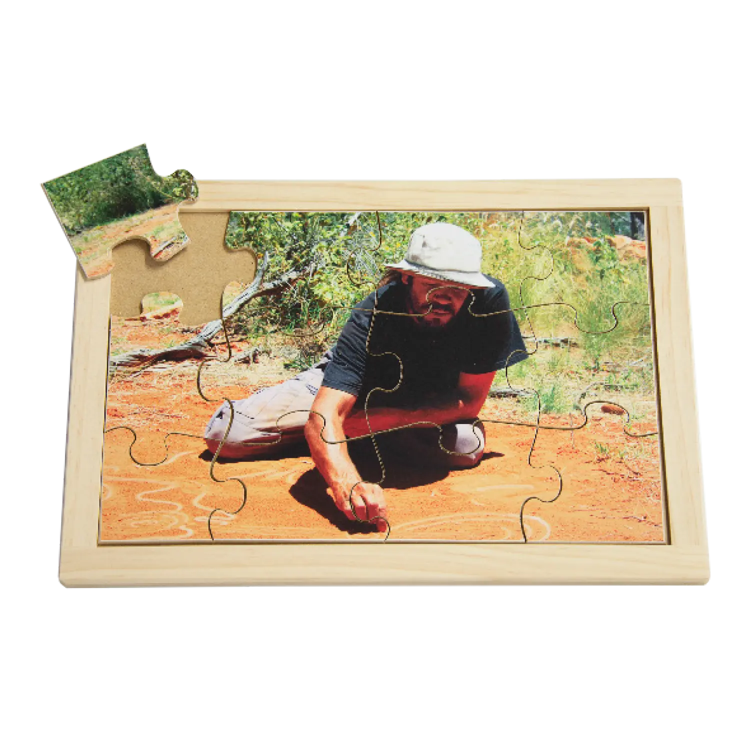 Sand Drawing Puzzle