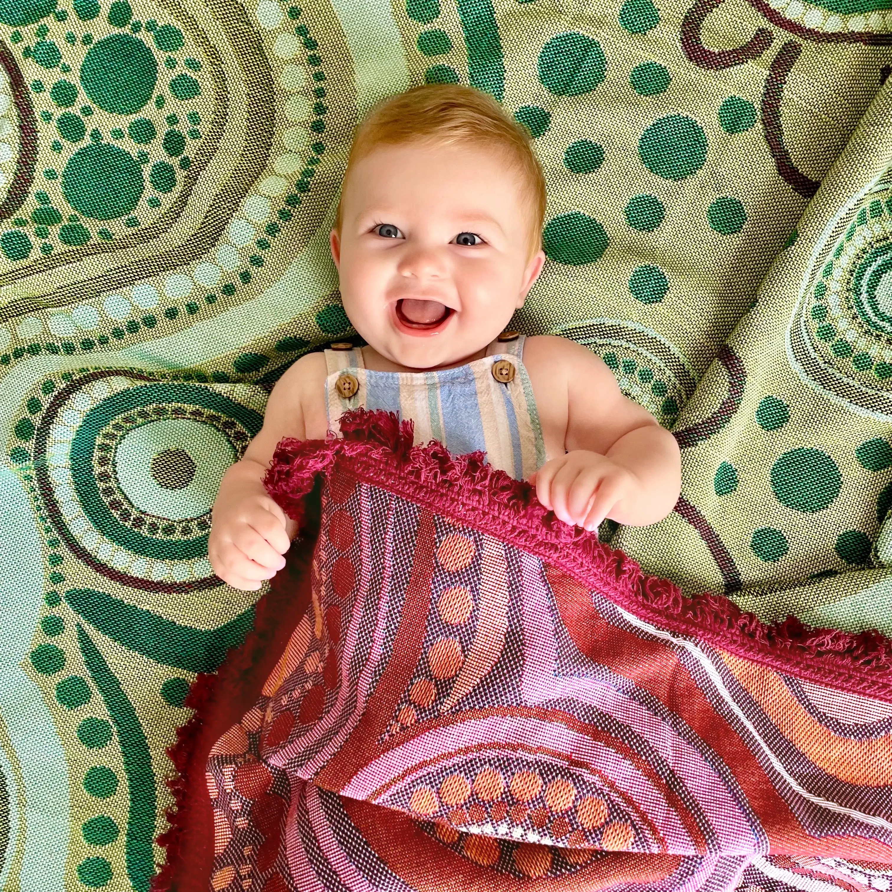 Sand Dreaming Cotton Throw - Image 4