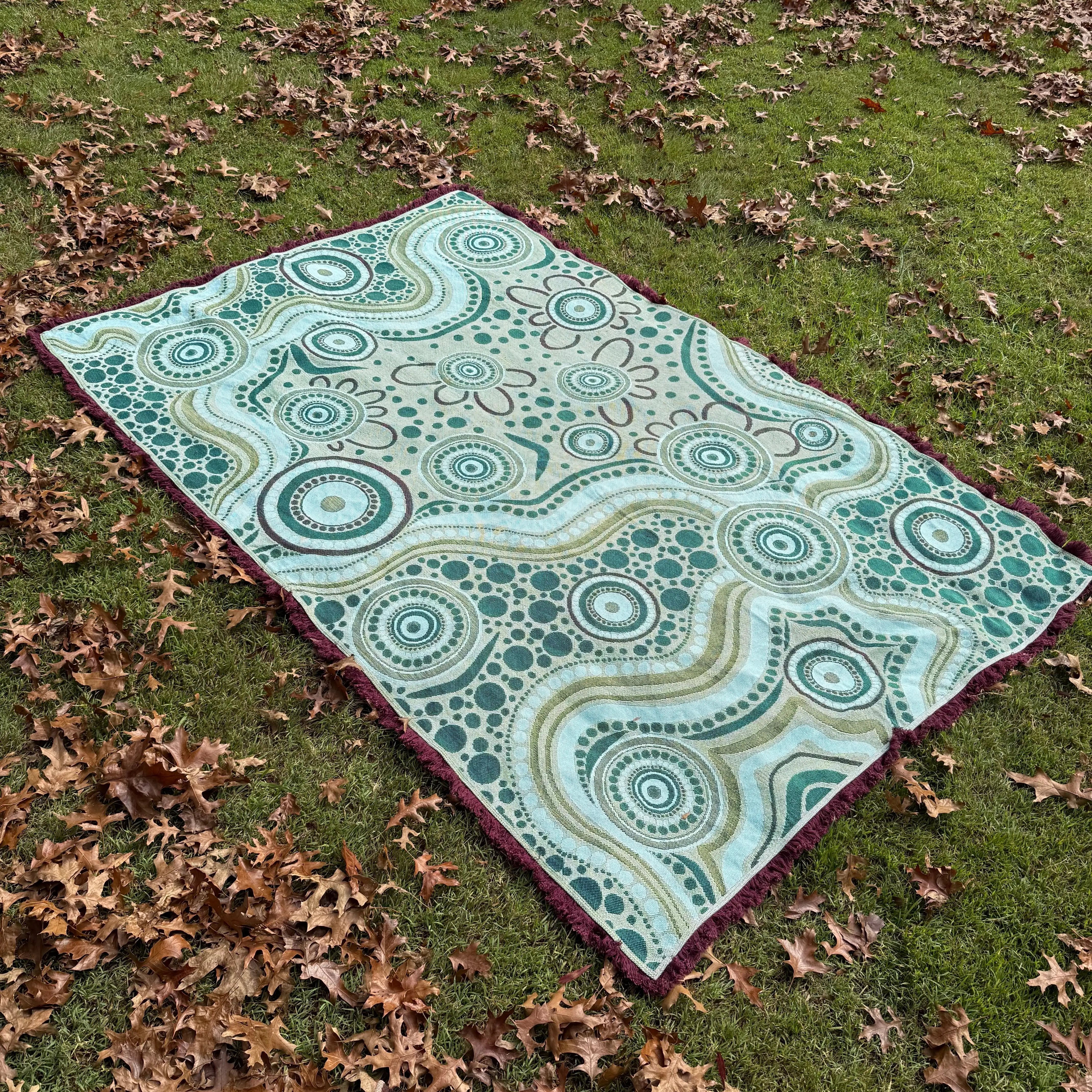 Sand Dreaming Cotton Throw - Image 9