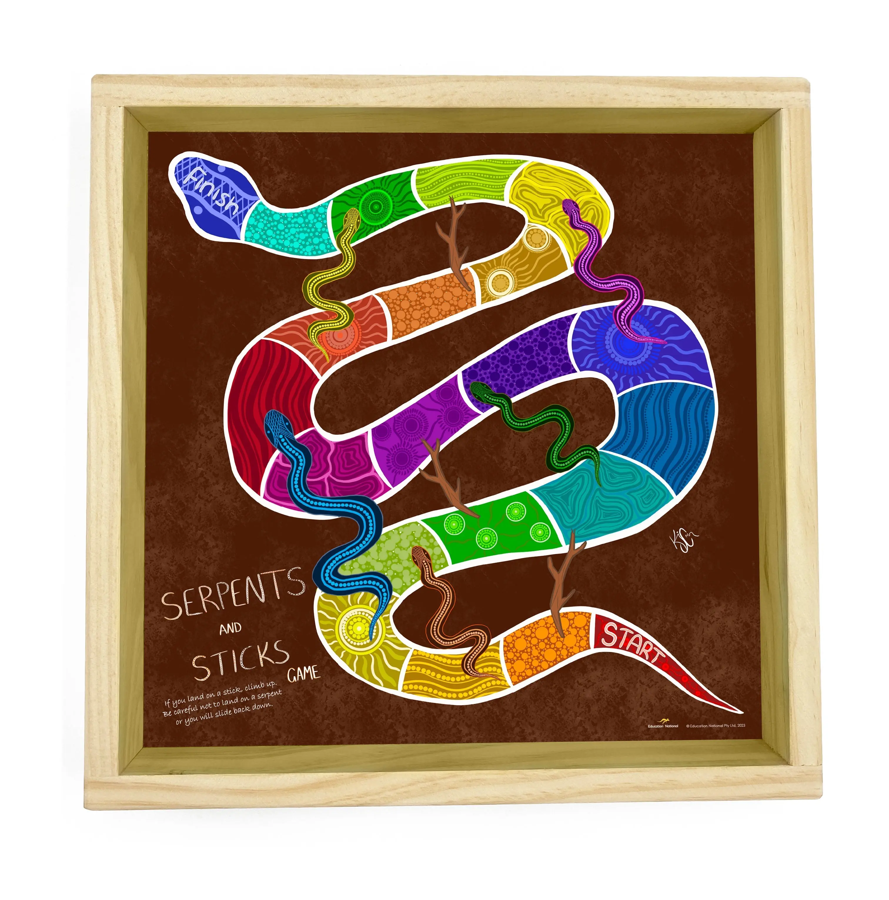 Serpents and Sticks Board Game - Image 2