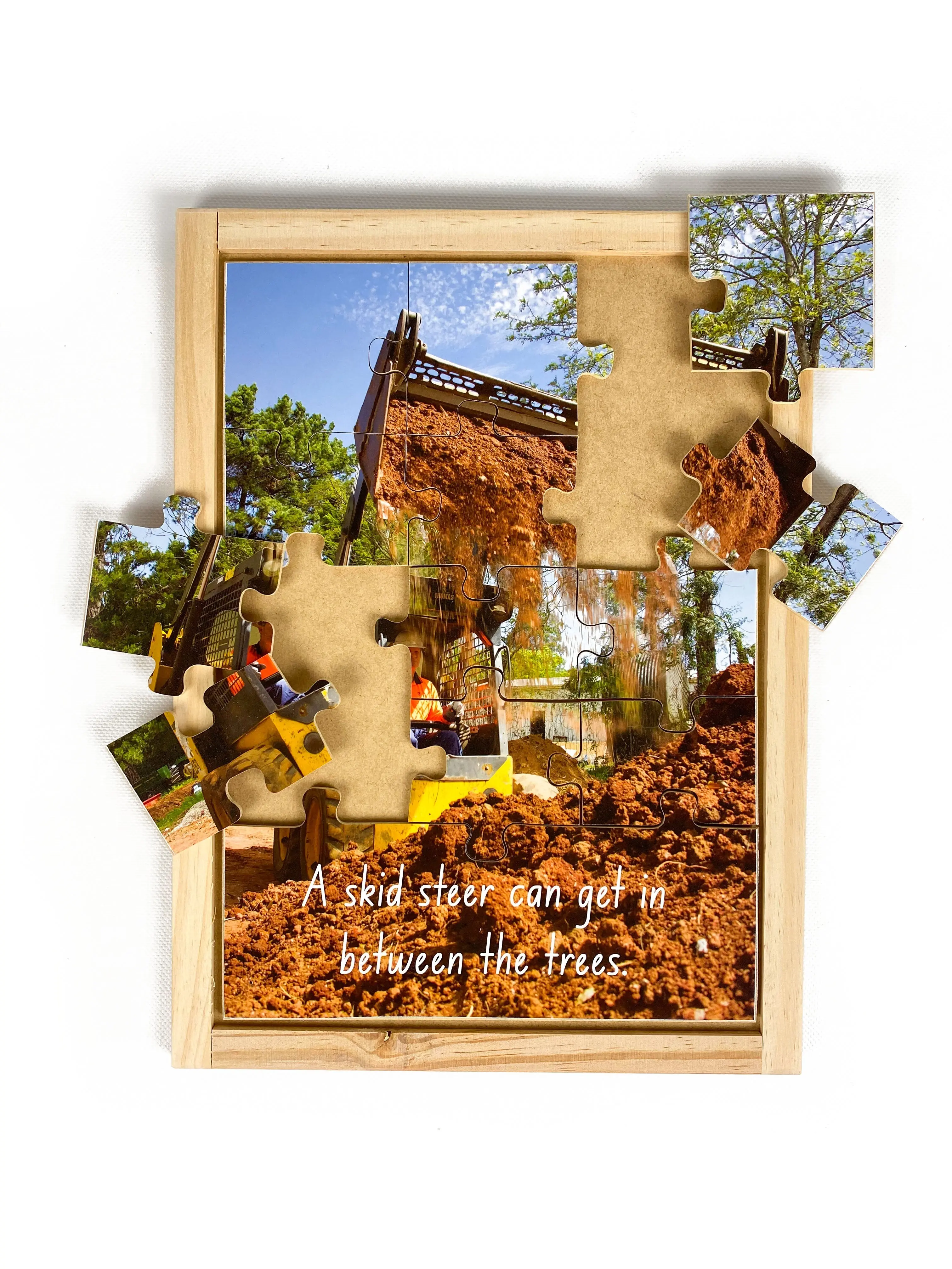 Skid Steer Wooden Puzzle - Image 2