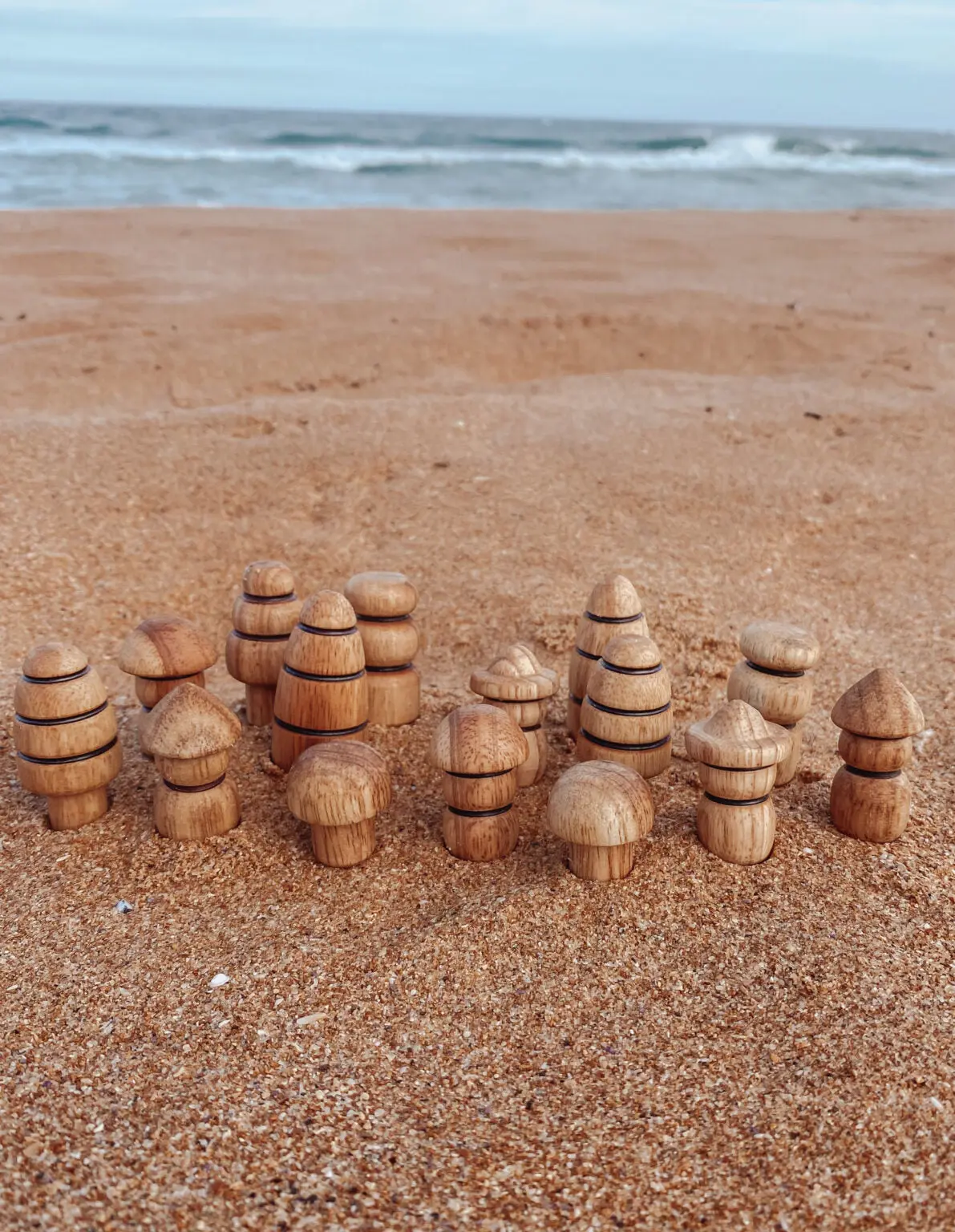 Small World – Diverse Wooden Figurine Set - Image 3