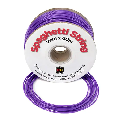 Spaghetti String Craft Roll 60m x 1mm - Image 7
