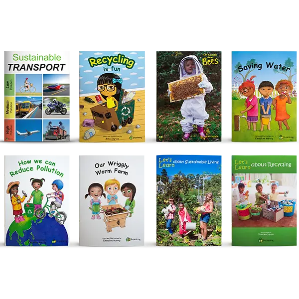 Sustainable Living Big Book Value pack of 8