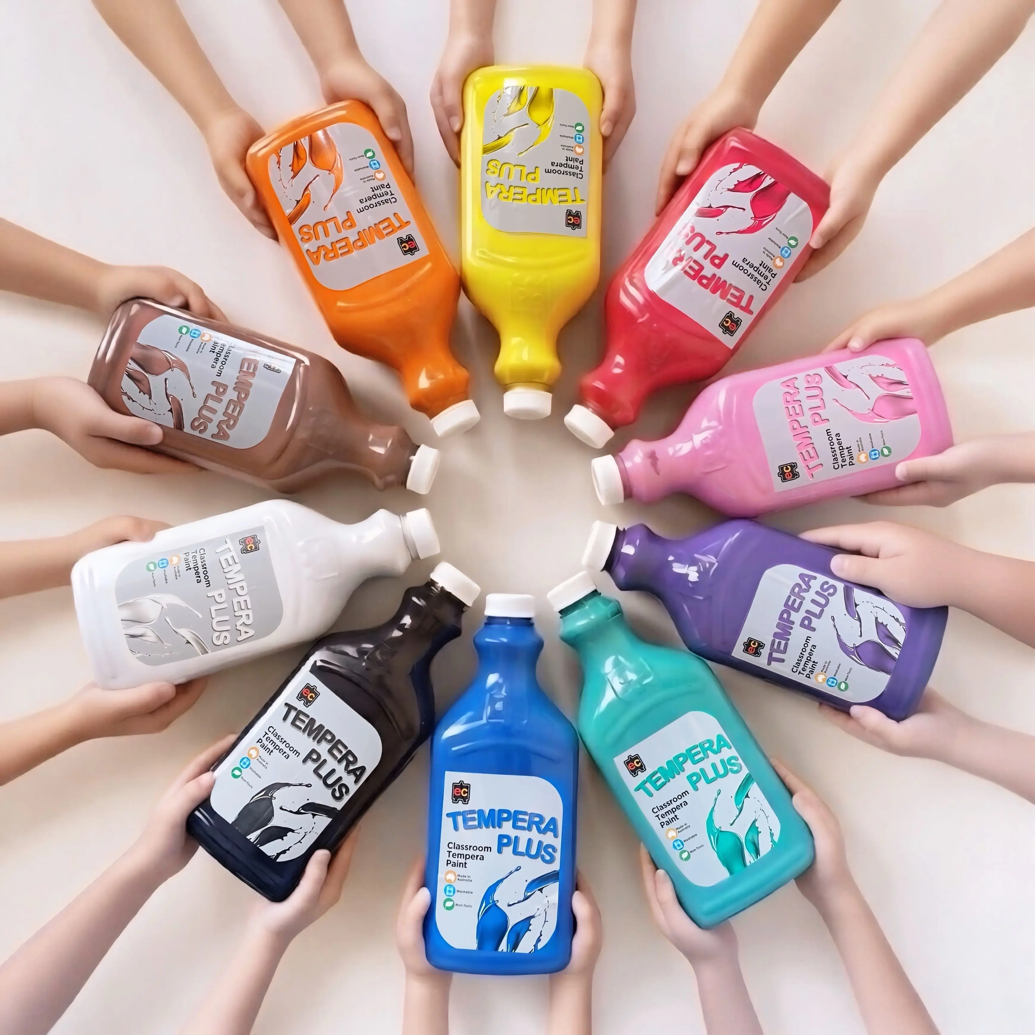 Tempera Plus Paint 2L Bottle - Image 2