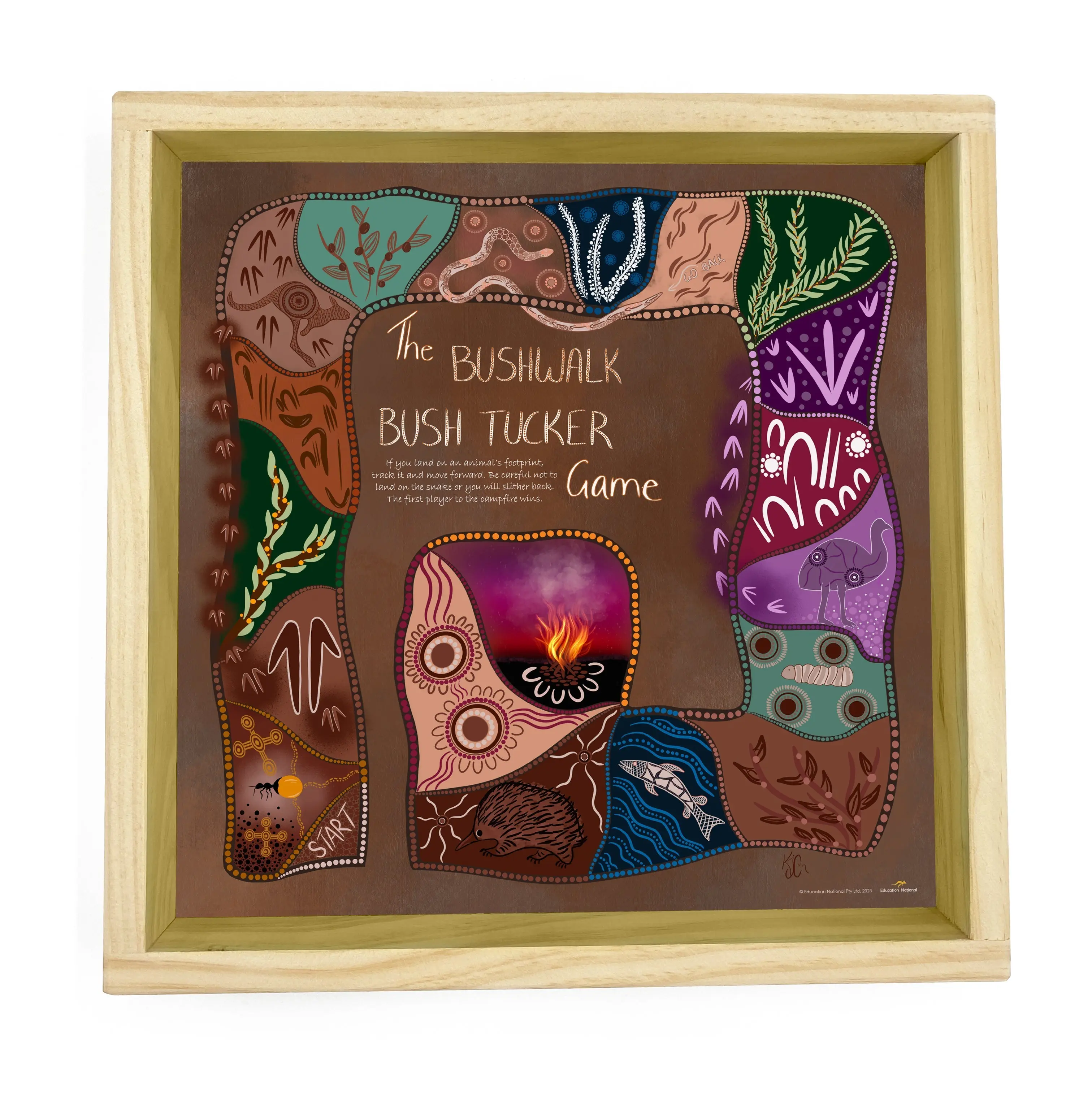 The Bushwalk Bush Tucker Board Game - Image 2